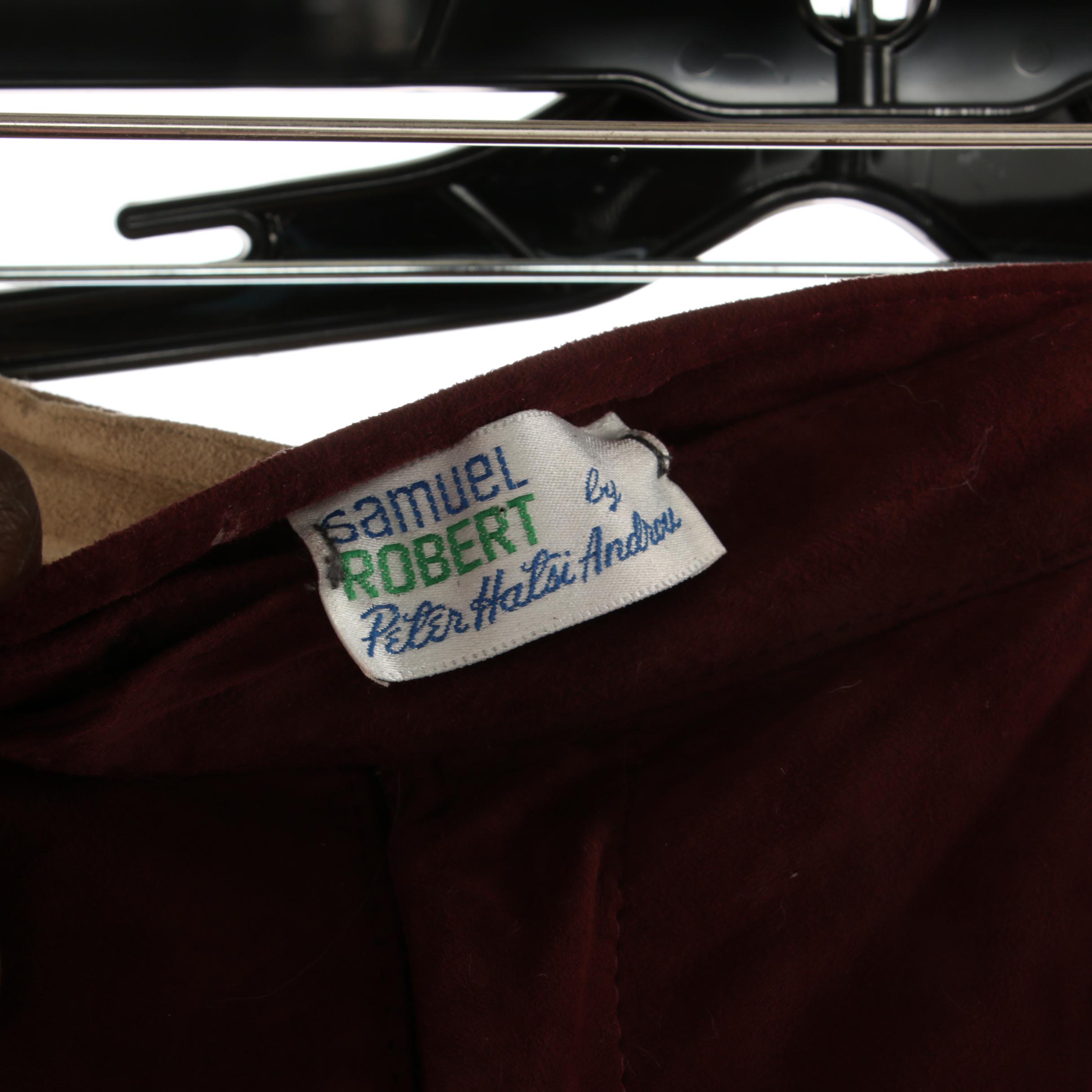 Samuel Robert Suede Pants, Ultrasuede Coat and Skirt with Blassport Skinner Coat