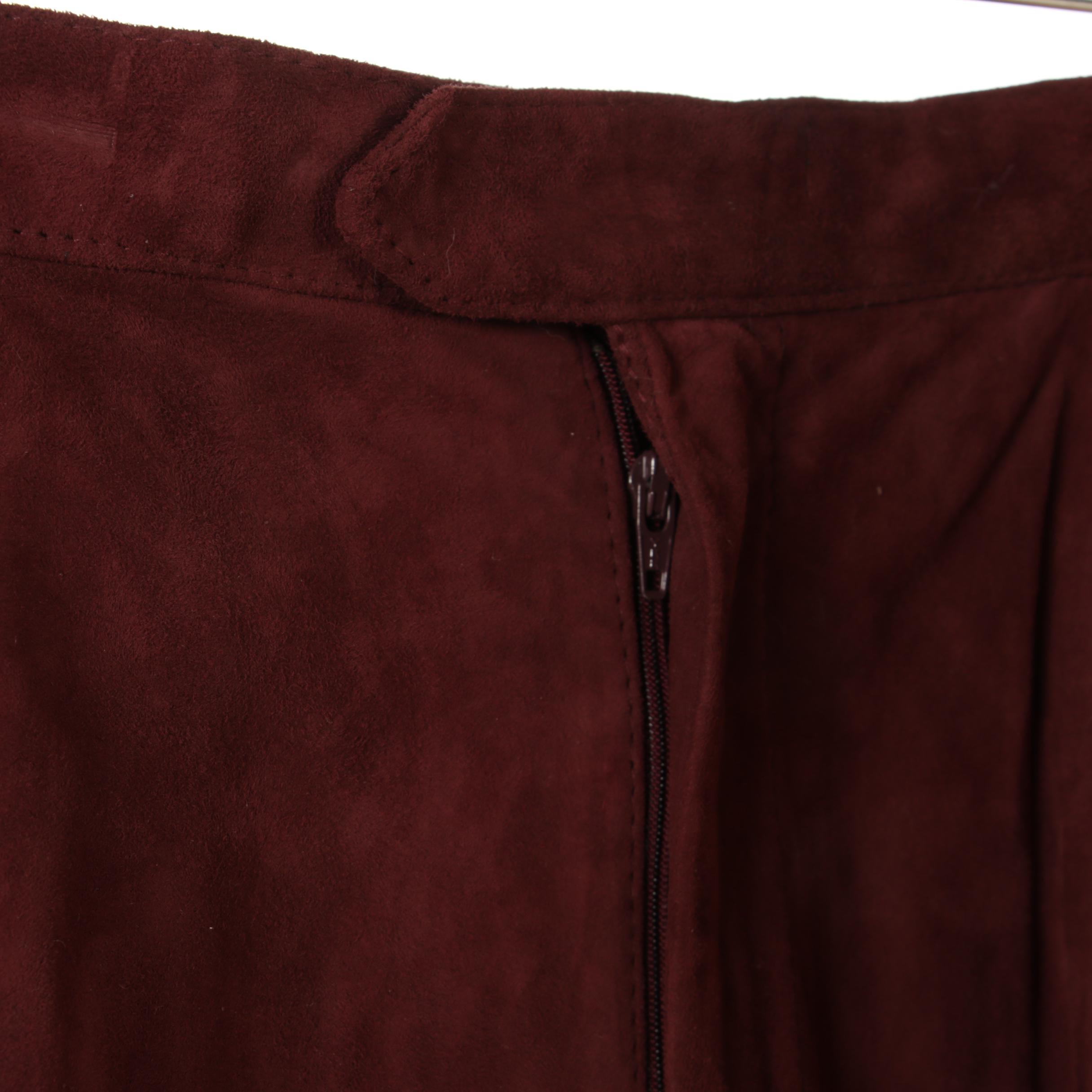 Samuel Robert Suede Pants, Ultrasuede Coat and Skirt with Blassport Skinner Coat