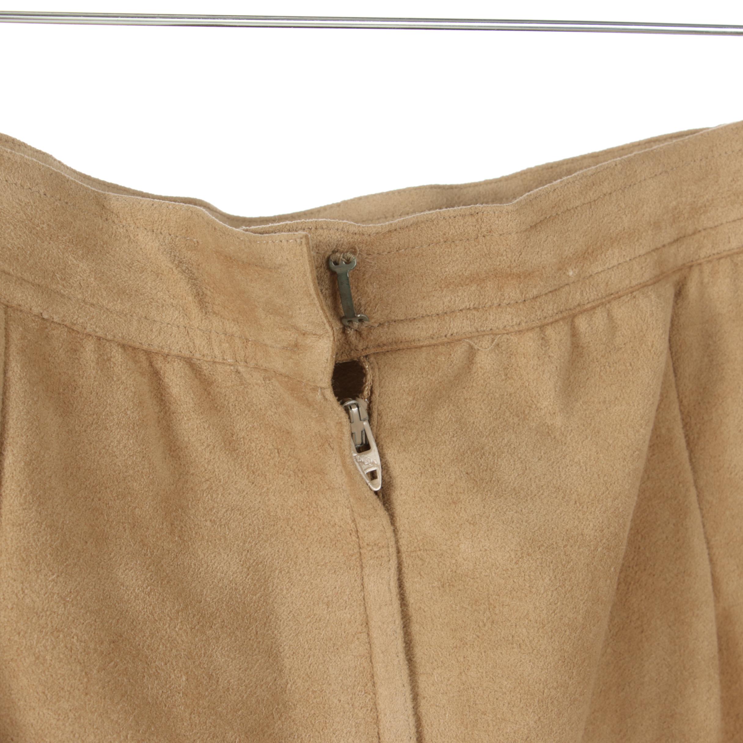 Samuel Robert Suede Pants, Ultrasuede Coat and Skirt with Blassport Skinner Coat