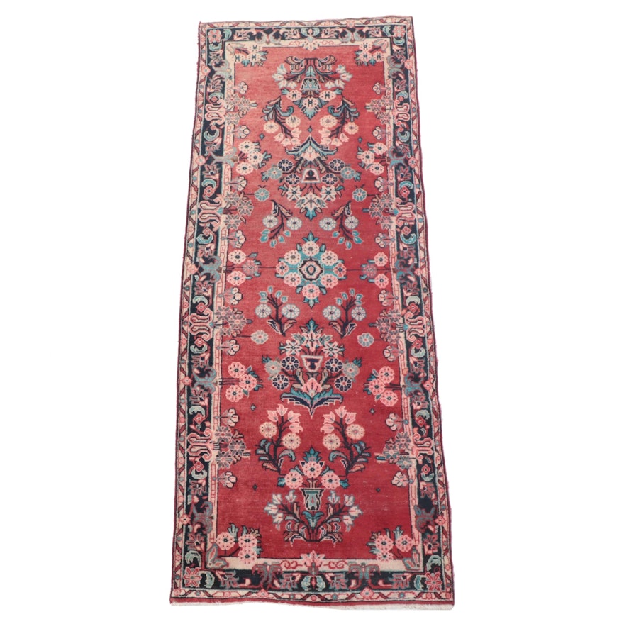 3'11 x 10'1 Hand-Kotted Persian Arak Long Rug