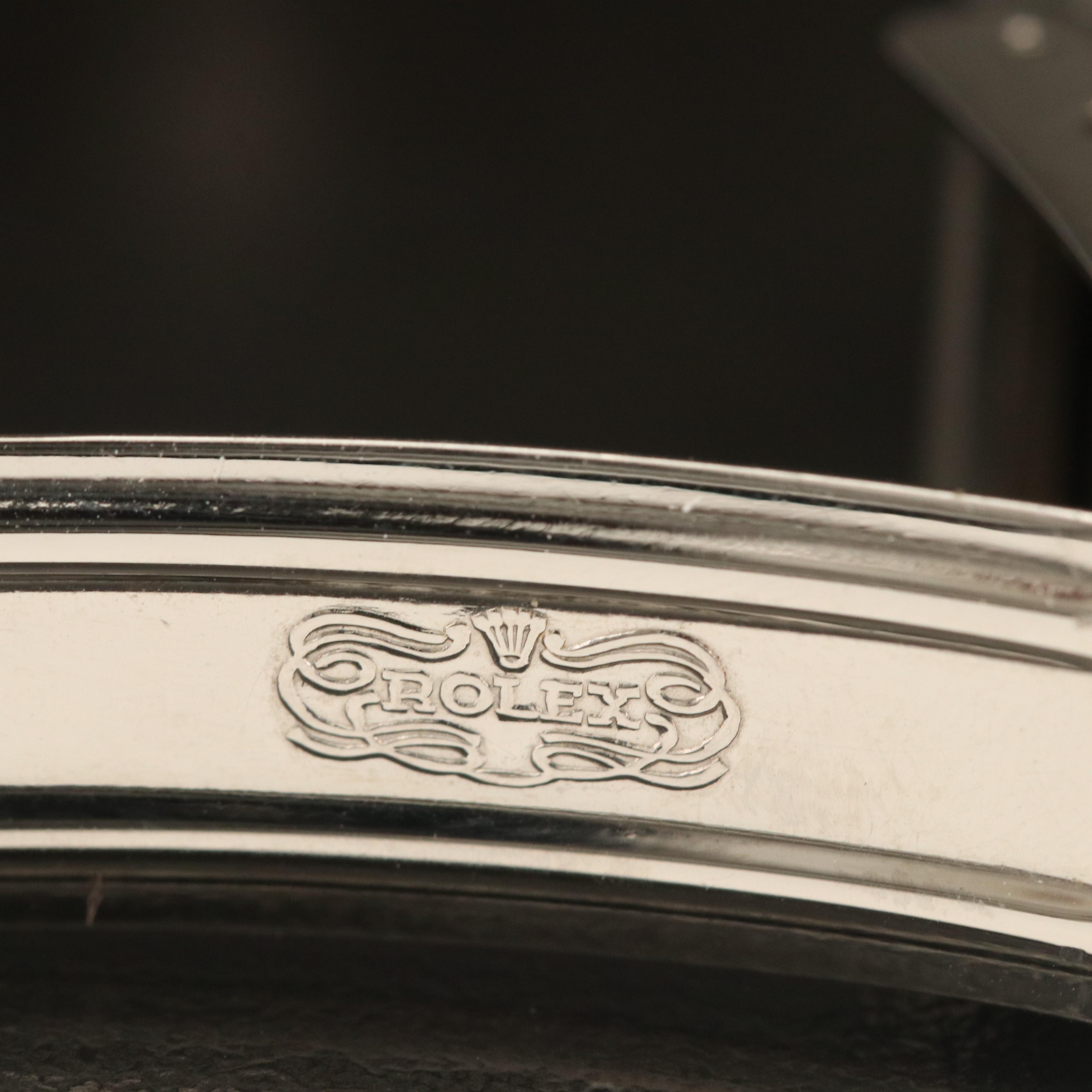 1986 Rolex Datejust 14K and Stainless Steel Diamond Bezel Watch