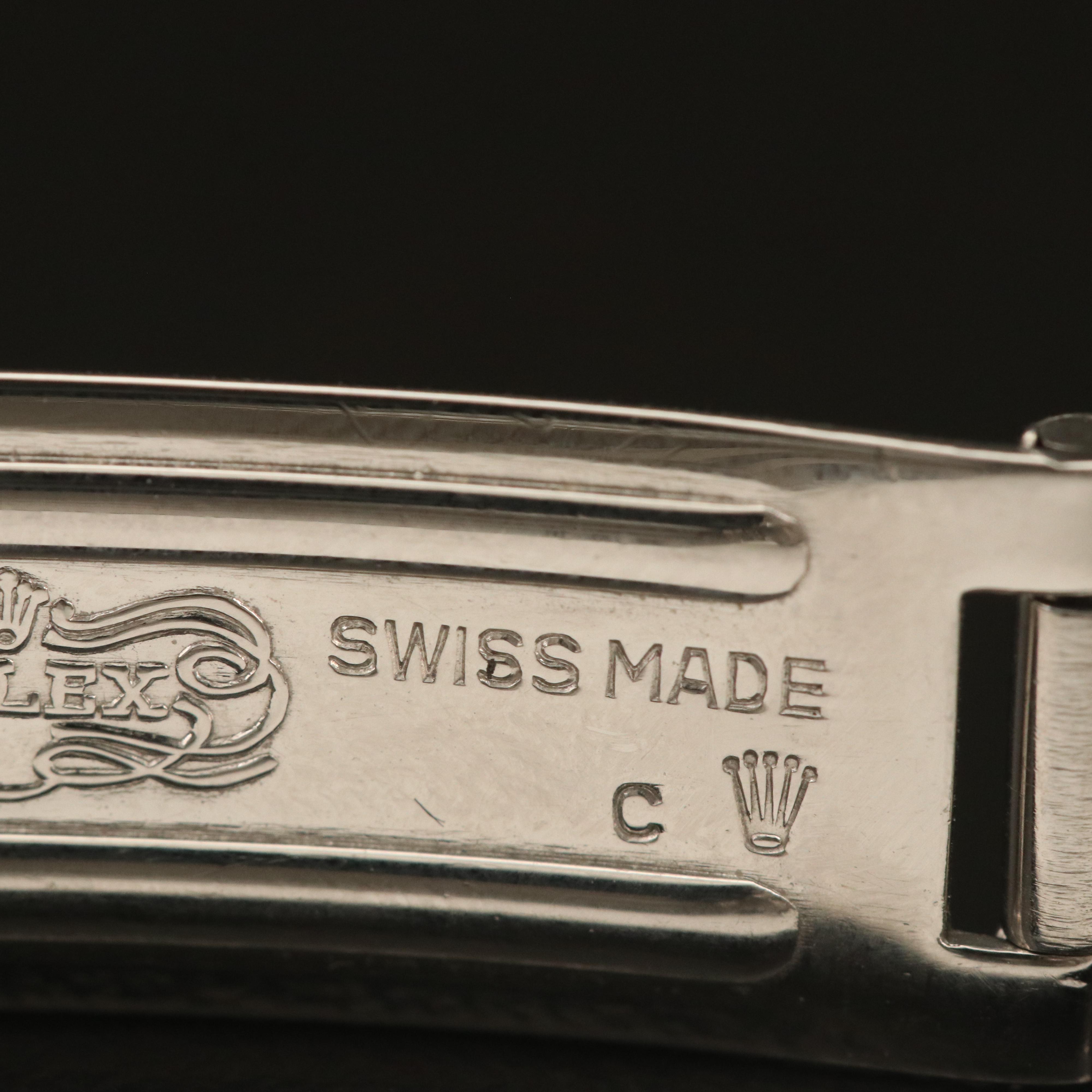 1986 Rolex Datejust 14K and Stainless Steel Diamond Bezel Watch