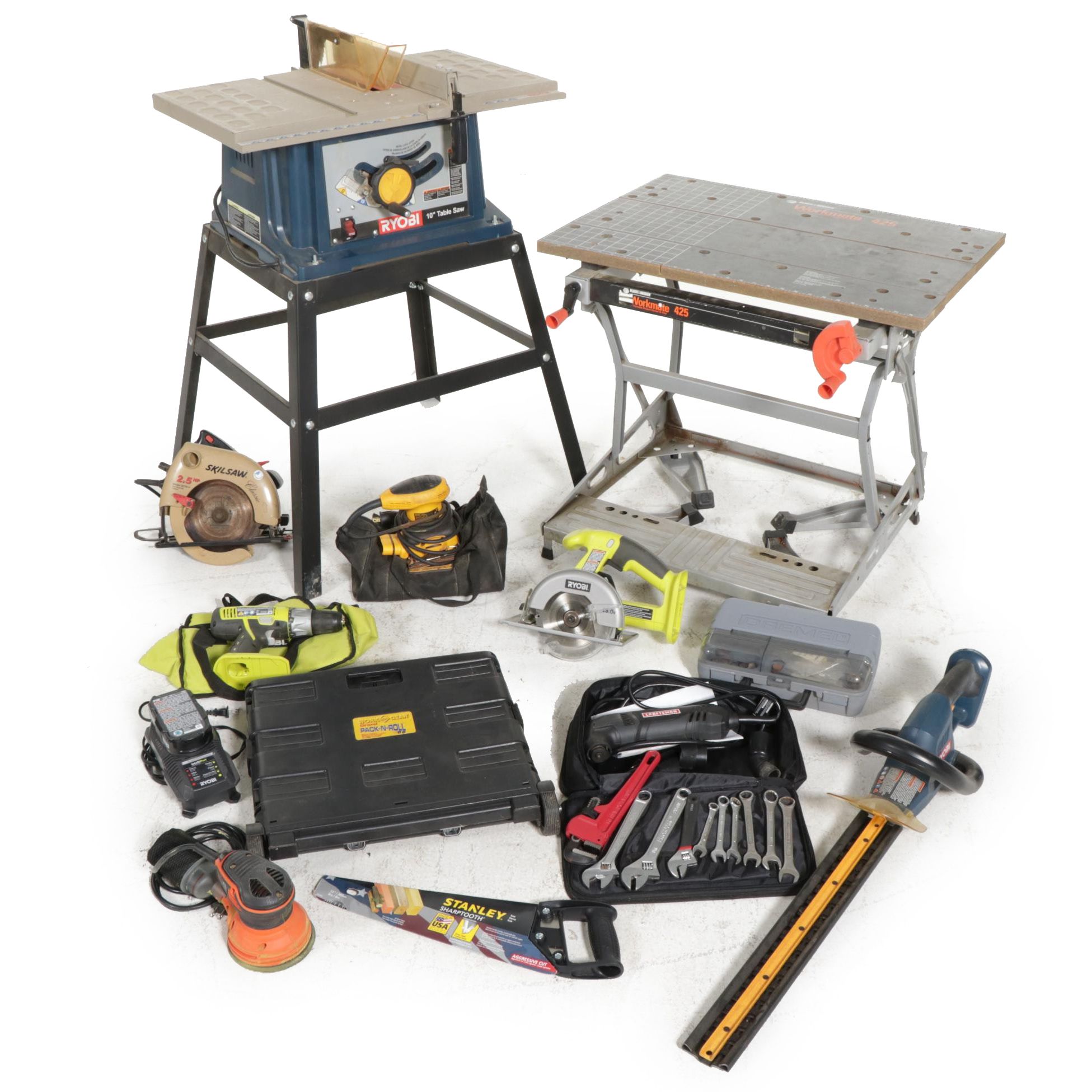 Ryobi Table Saw, Craftsman, Black & Decker and More Tools