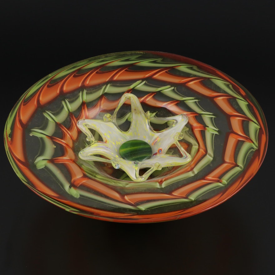 Assembled Murano and Other Art Glass Centerpiece Bowls