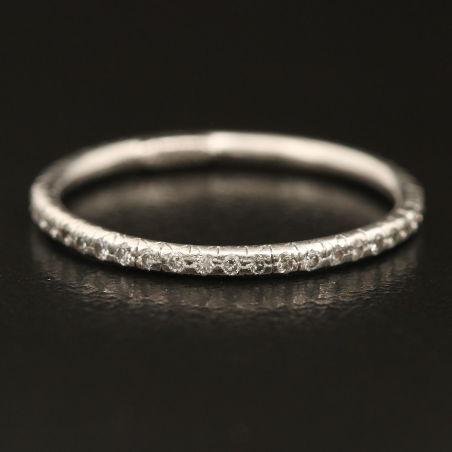 Platinum 0.30 CTW Diamond Eternity Band