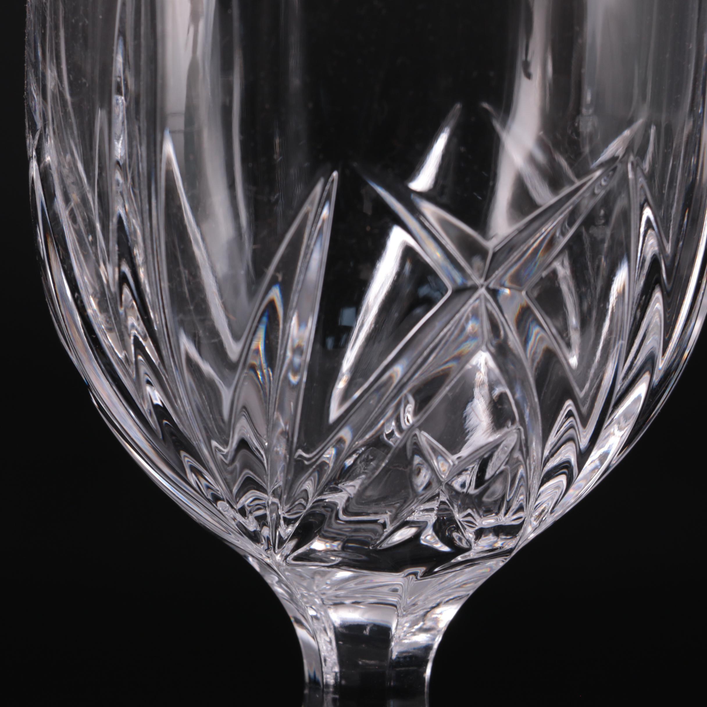Waterford Crystal "Lismore" Iced Tea Glass and Other Crystal Tableware