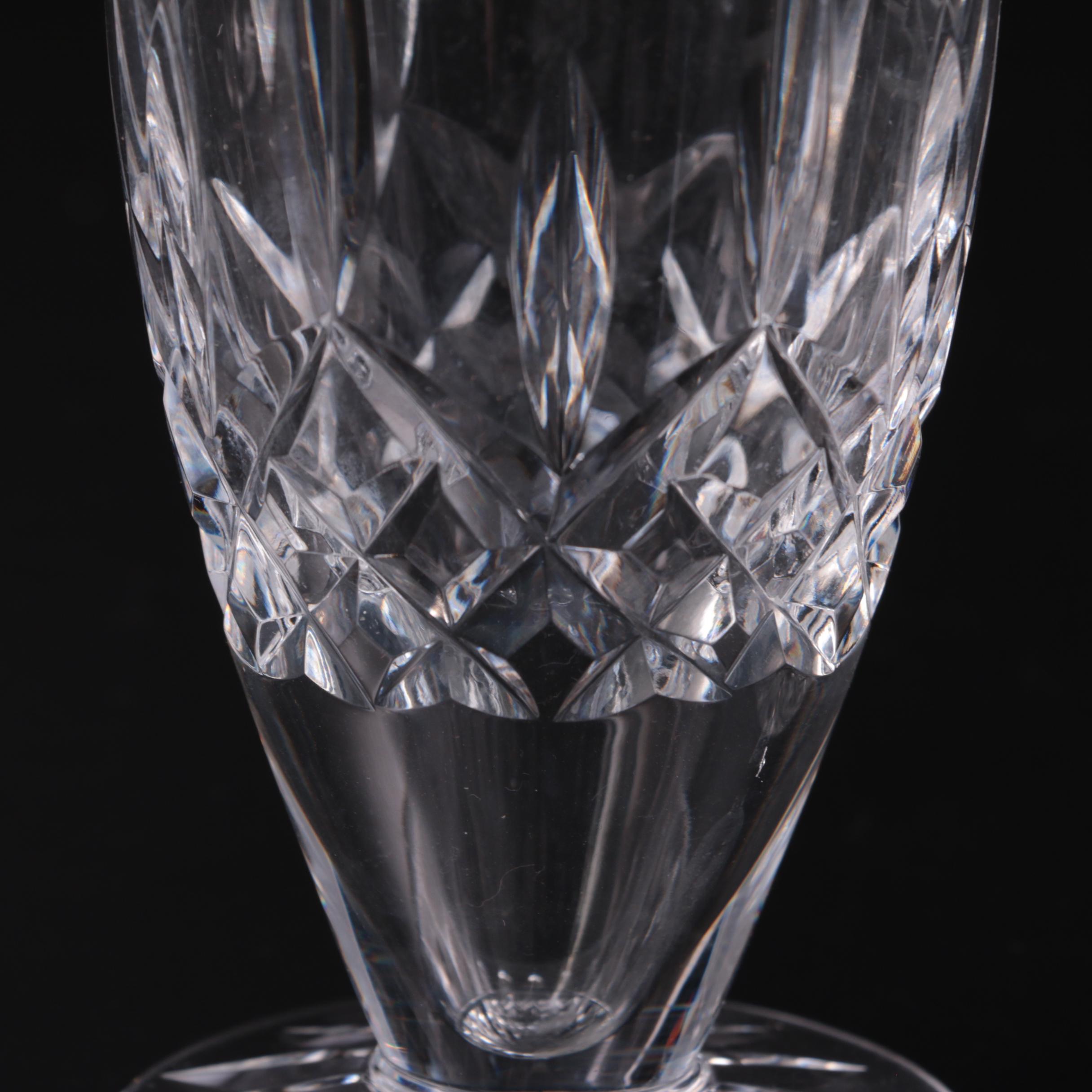 Waterford Crystal "Lismore" Iced Tea Glass and Other Crystal Tableware