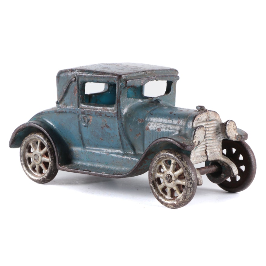 Cast Iron Car Toy, Early to Mid-20th Century