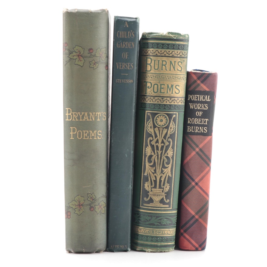 Robert Burns Poetry Collections and More, Late 19th/Early 20th Century