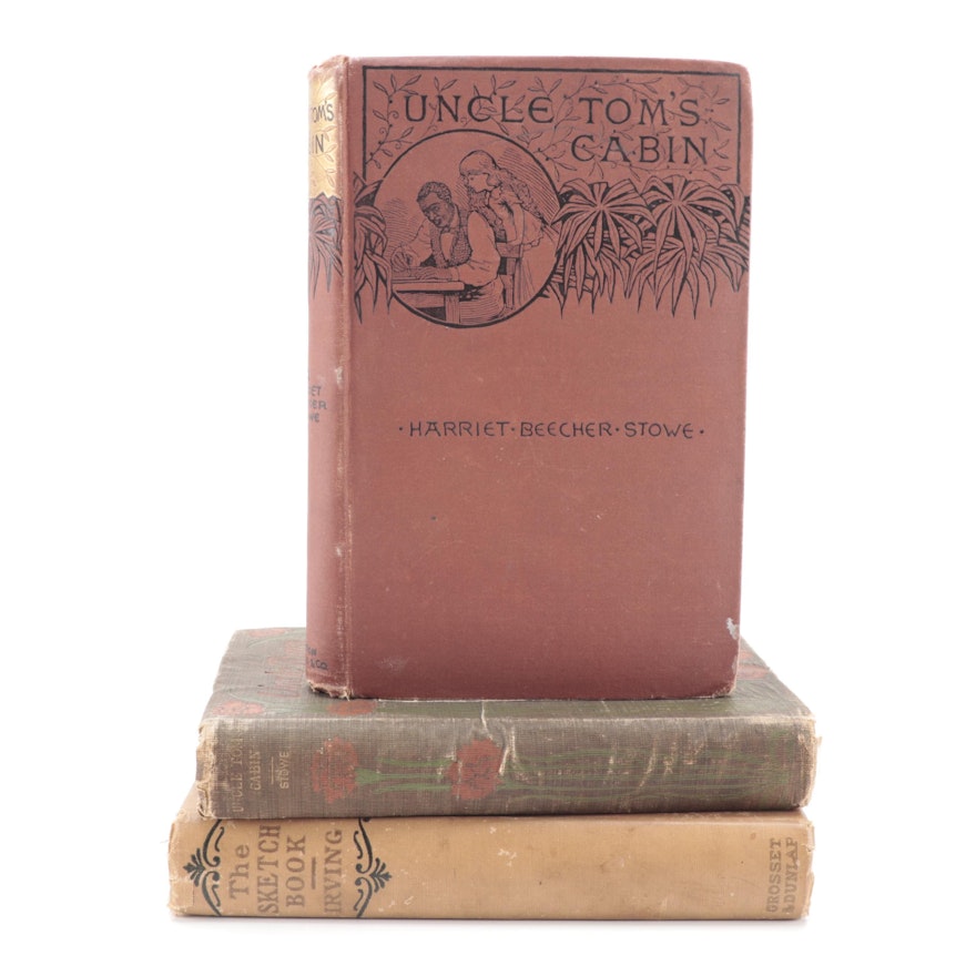 "Uncle Tom's Cabin" by Harriet Beecher Stowe and More, Late 19th/Early 20th C.