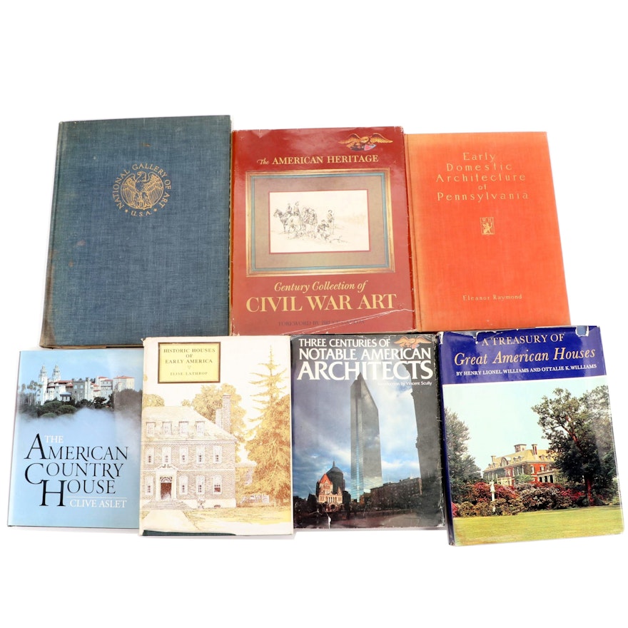 Art and Architecture Books Including "Civil War Art" and More