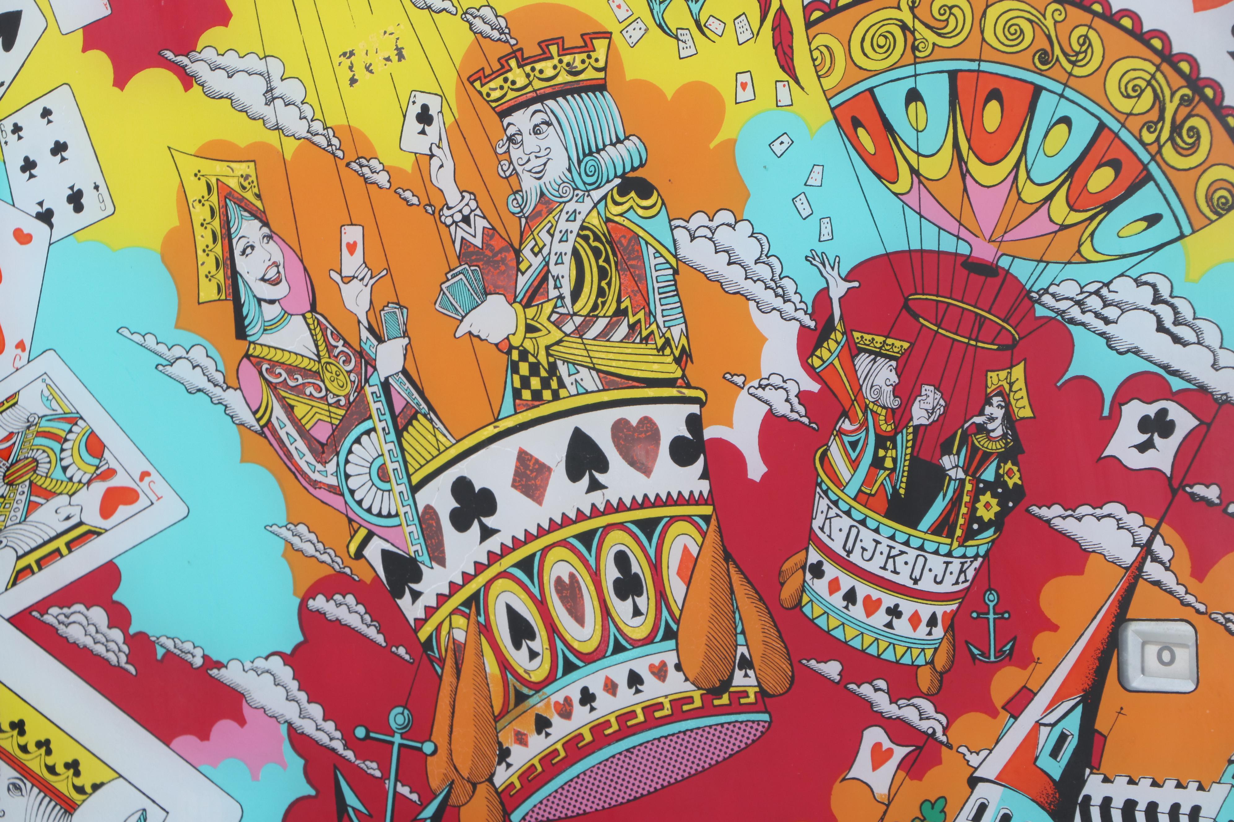 D. Gottlieb & Co. "Top Card" Pinball Machine, 1974