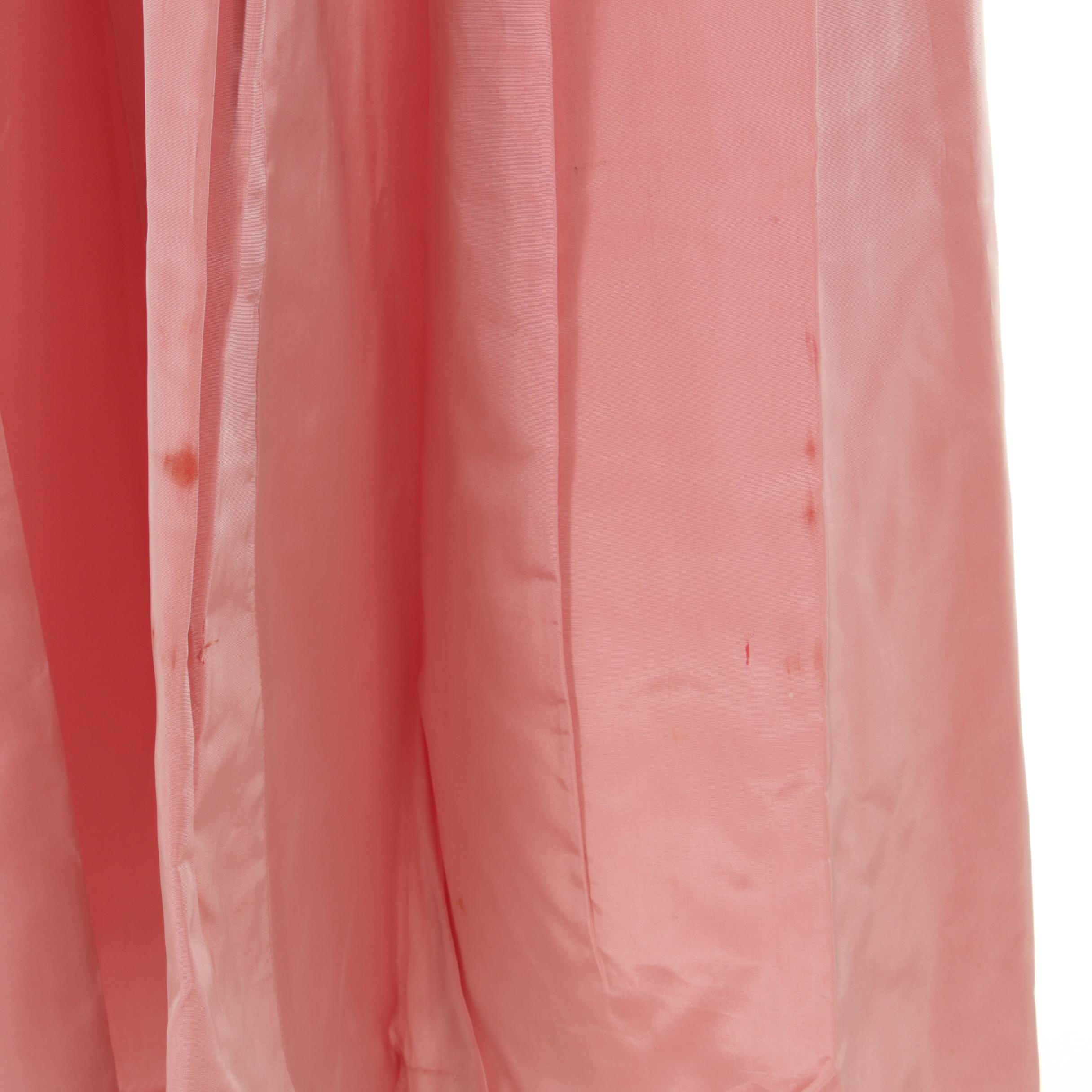 Jane Derby Black Midi Dress and Pink Taffeta Occasion Gown