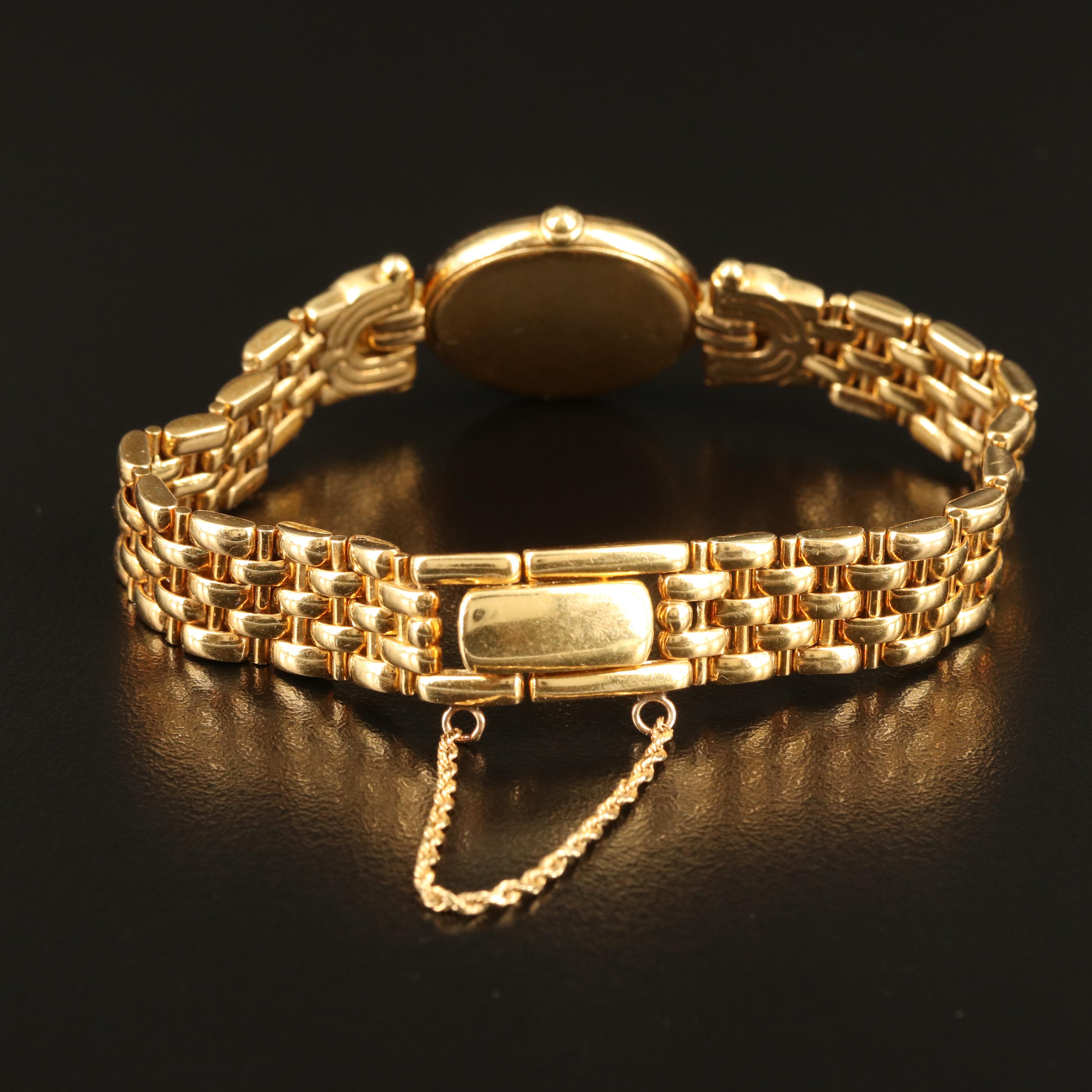 Christian Bernard 18K Diamond Quartz Watch