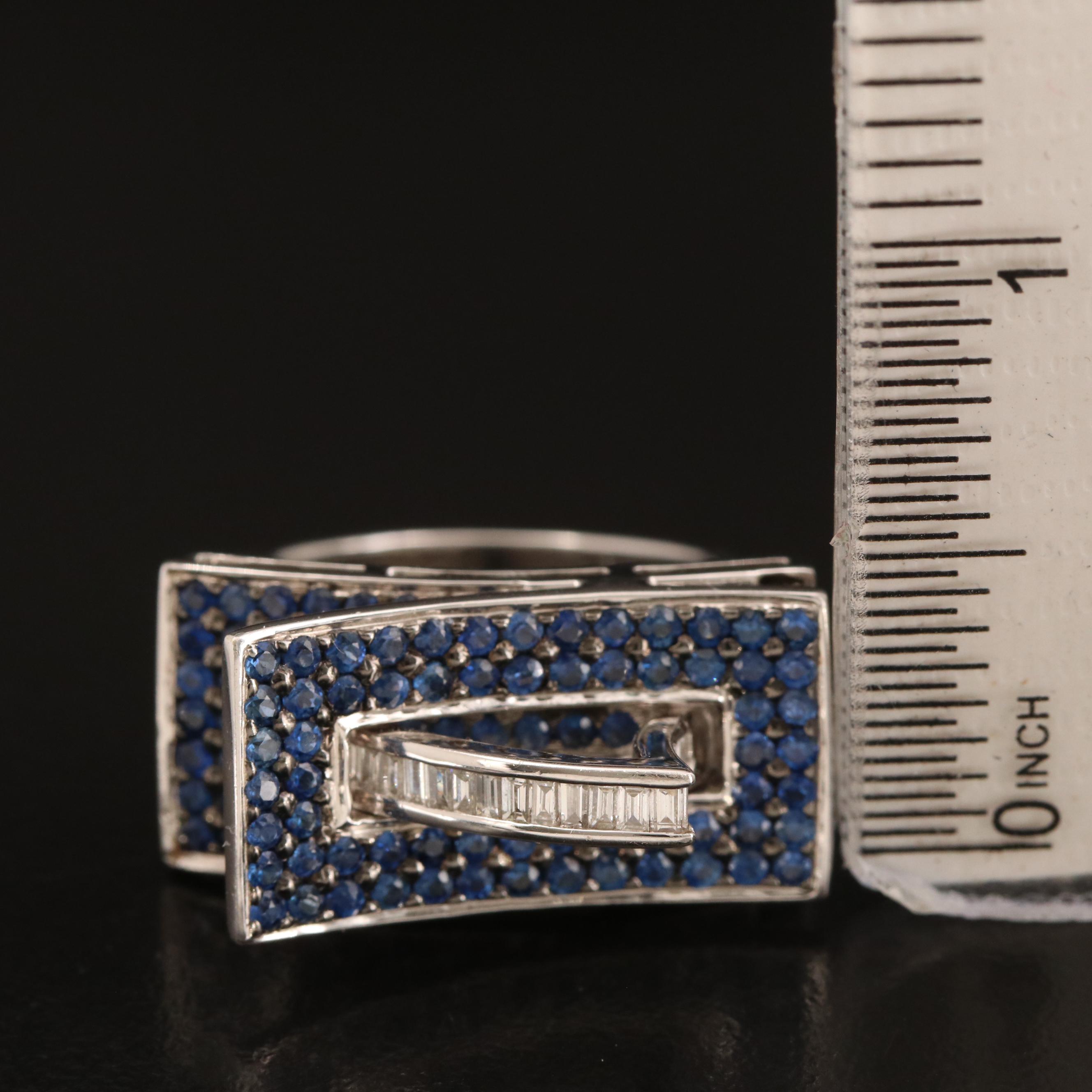 18K 0.33 CTW Diamond Architectural Ring