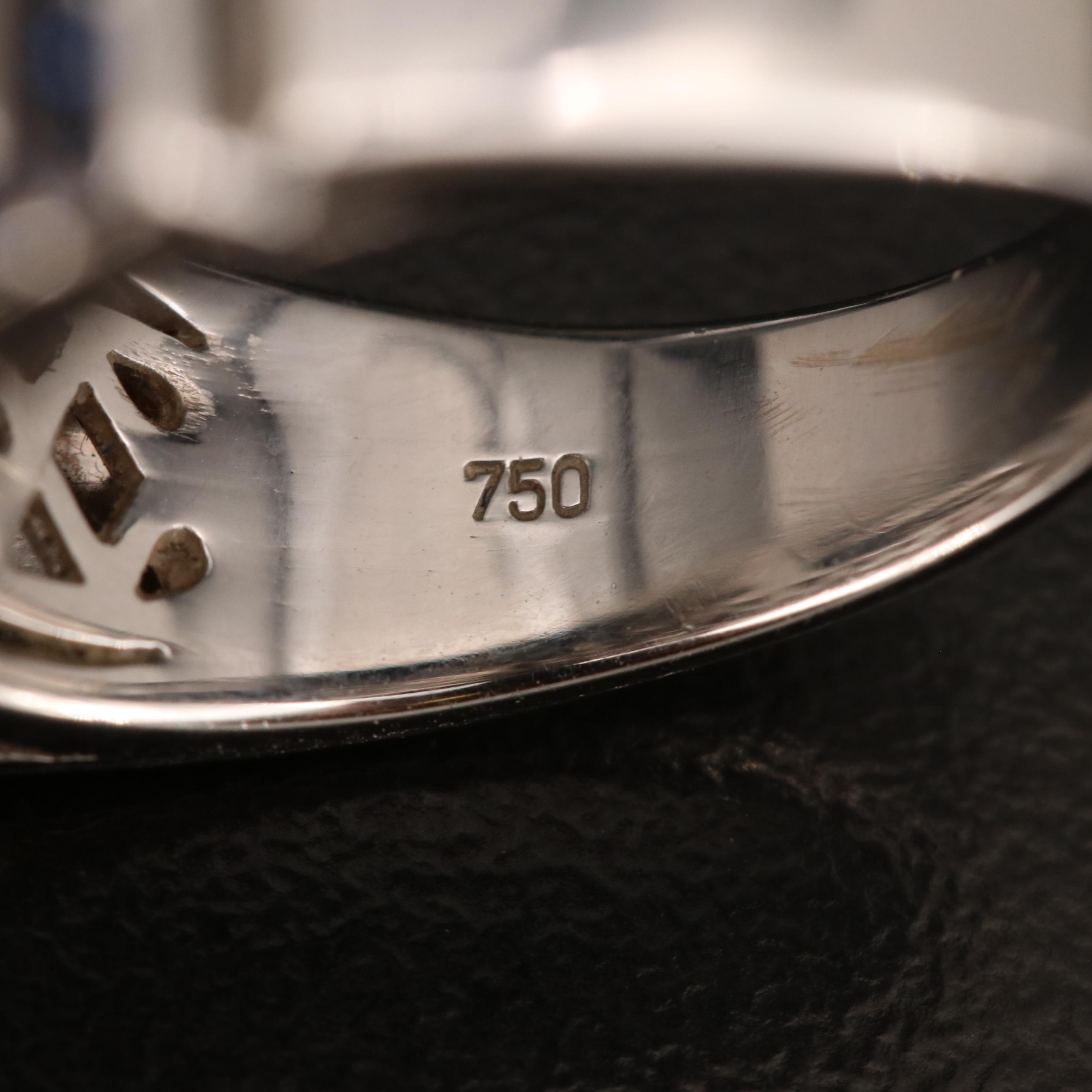 18K 0.33 CTW Diamond Architectural Ring