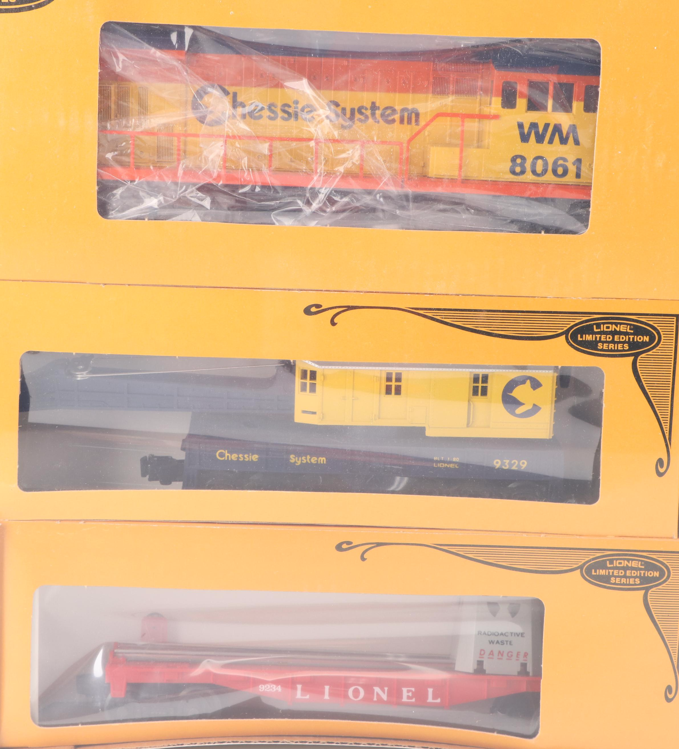 Lionel "O" Gauge The Royal Limited Chessie System Freight Set, 1980
