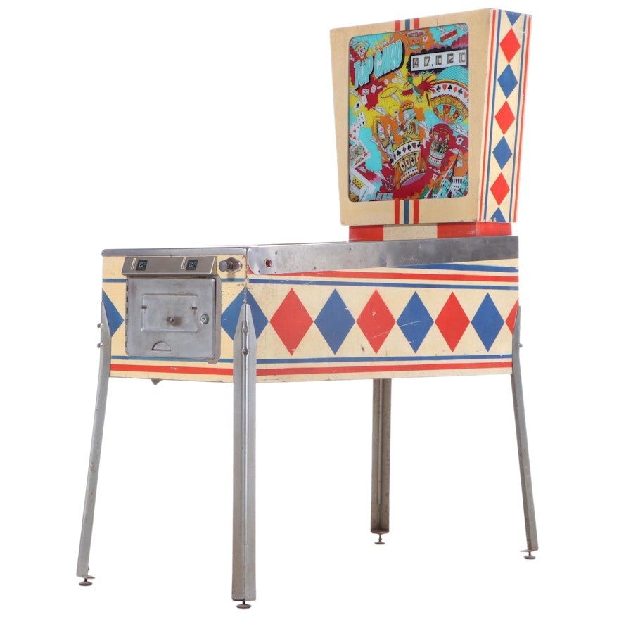 D. Gottlieb & Co. "Top Card" Pinball Machine, 1974