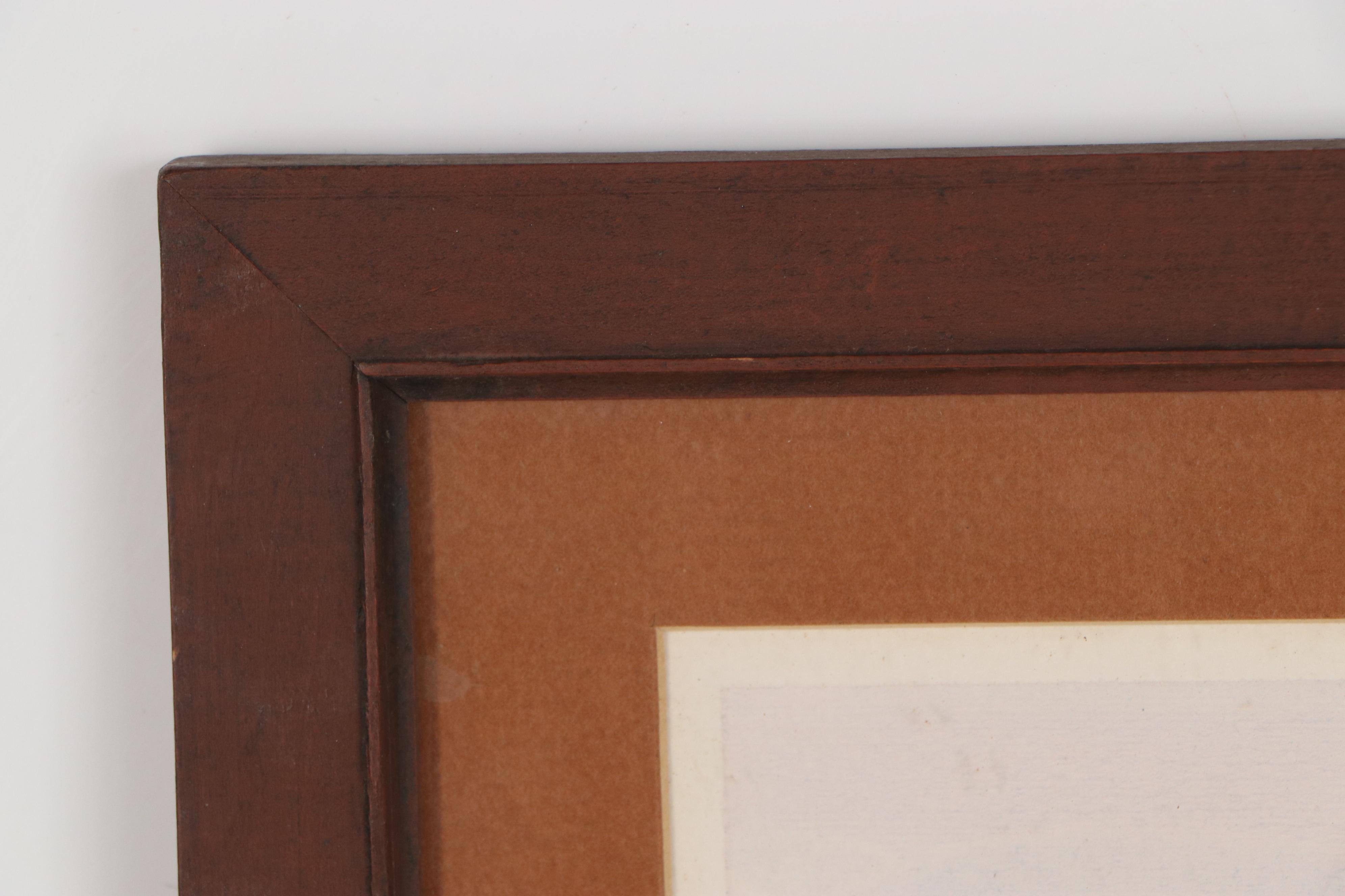 Lawrence Benjamin Porter Watercolor Painting "Windmill & Brown Grass"