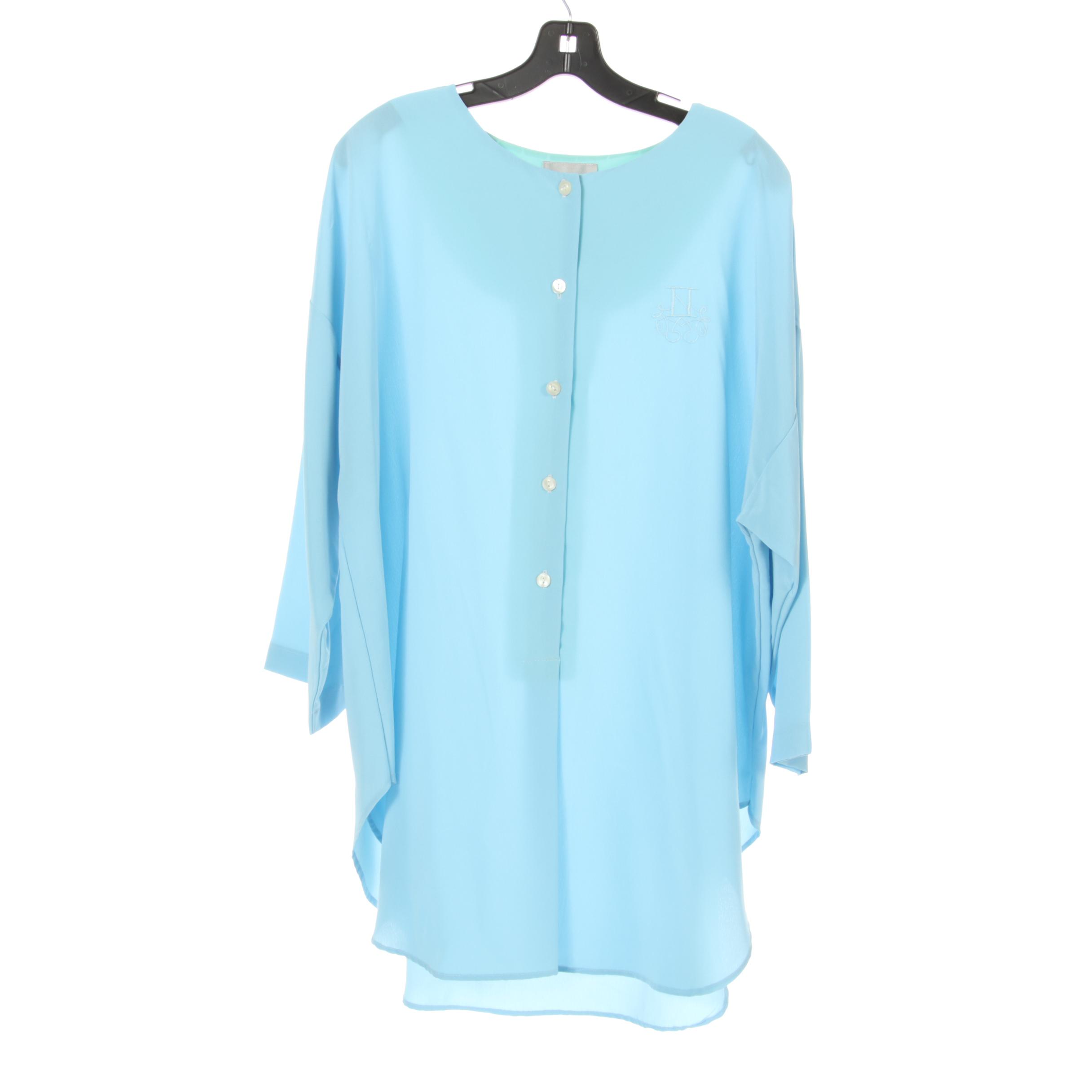 Natori Long Sleeve Sleepwear Including Embroidery