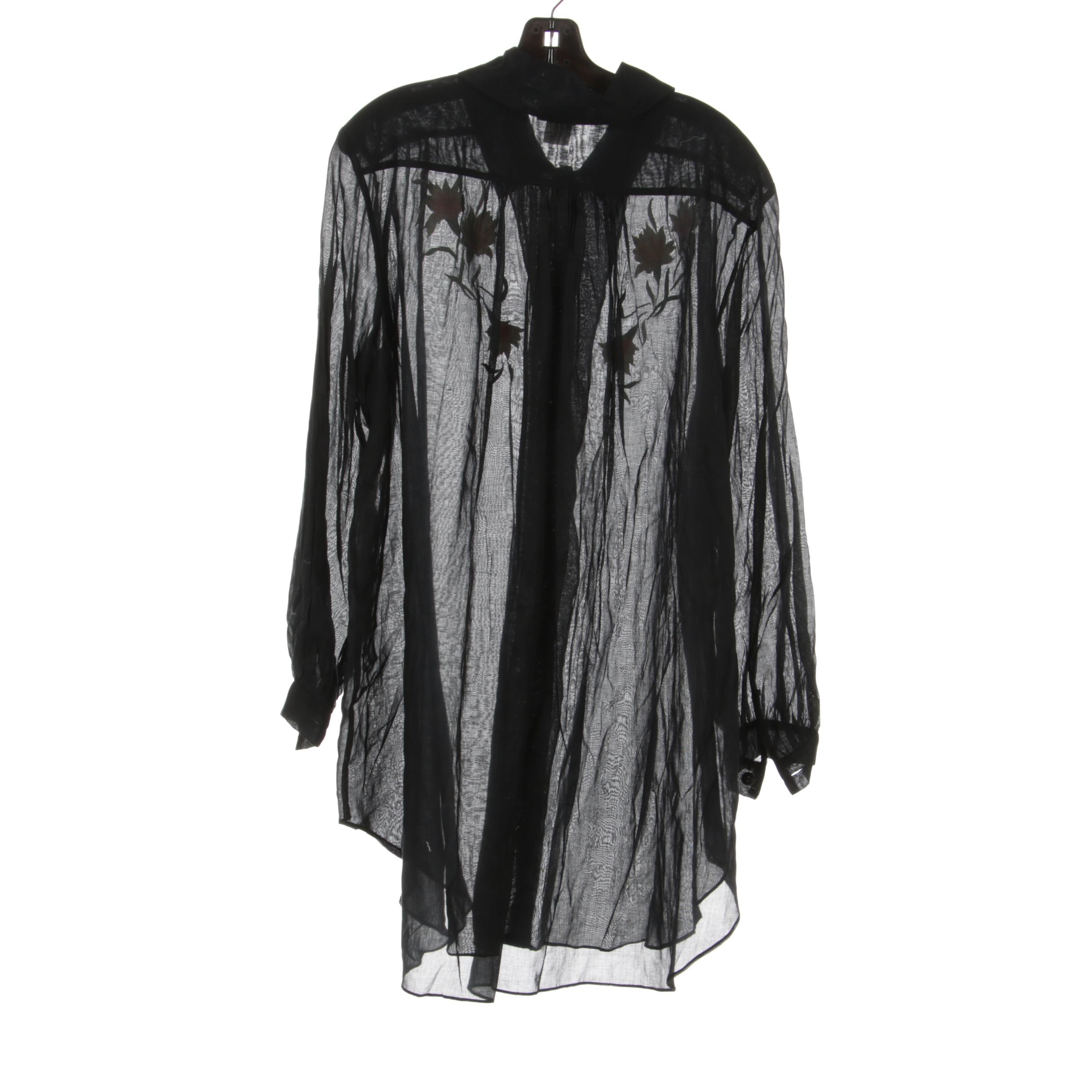 Natori Long Sleeve Sleepwear Including Embroidery