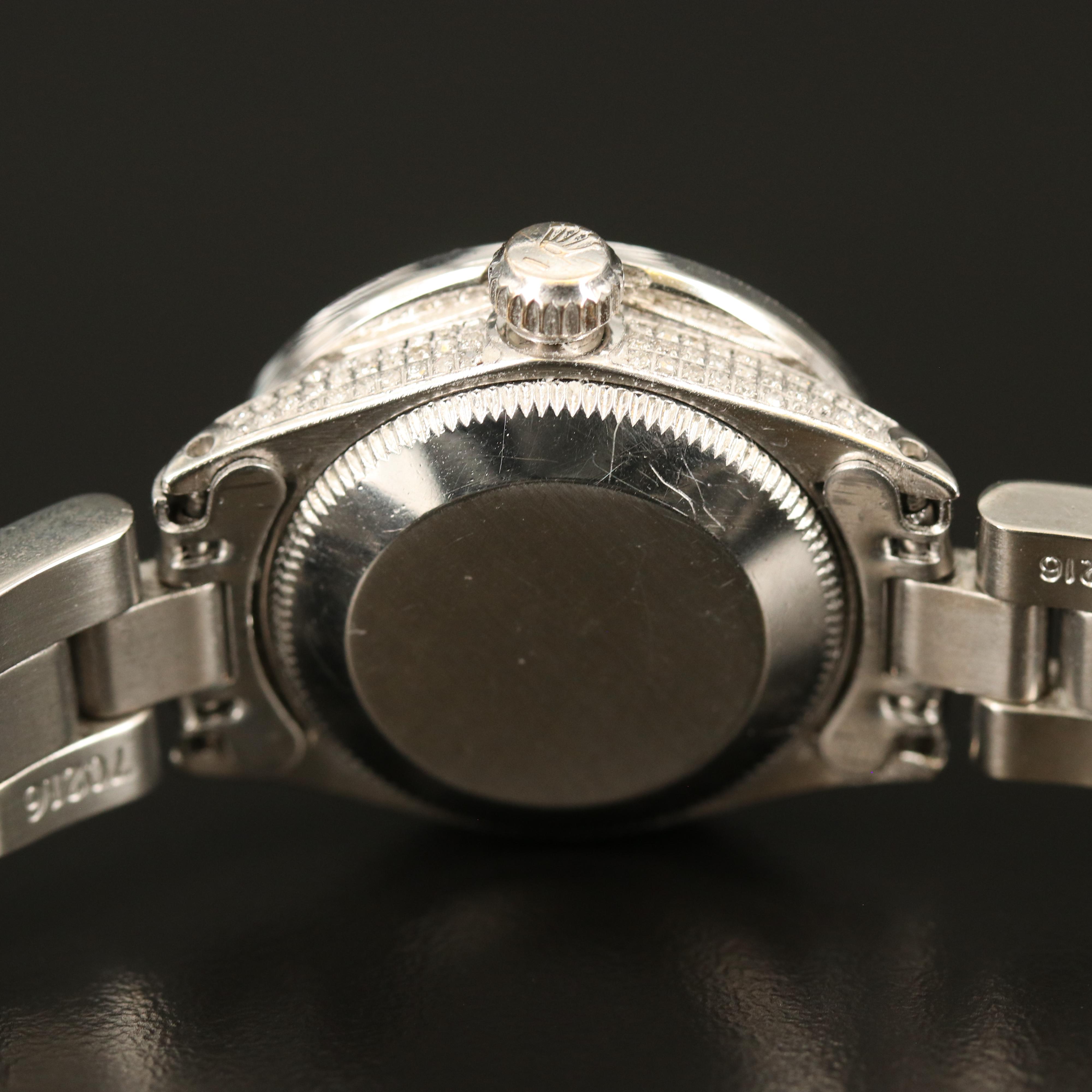 1970 Rolex Datejust 2.70 CTW Diamond Watch