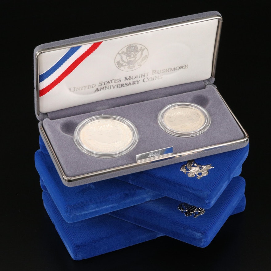 Five Modern Commemorative Coin Sets