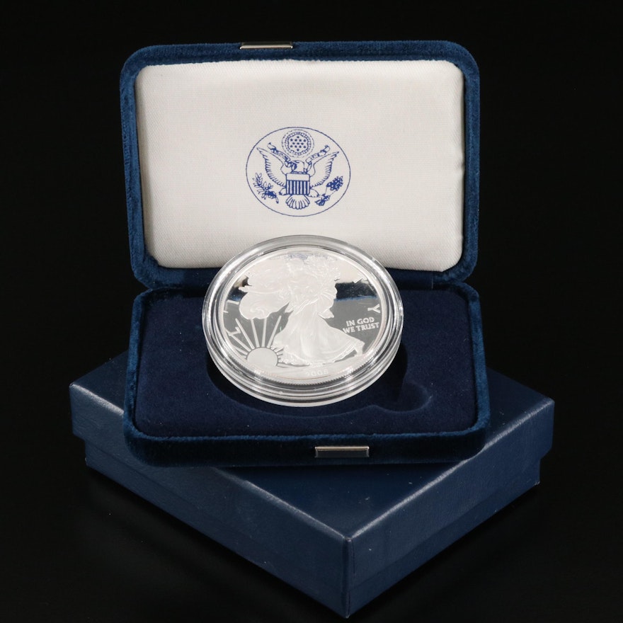 2008-W American Silver Eagle Proof Bullion Coin