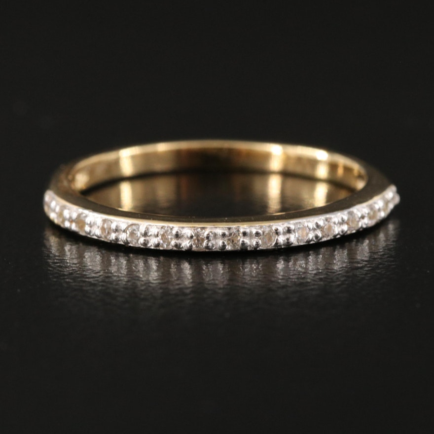 Sterling Zircon Band 1