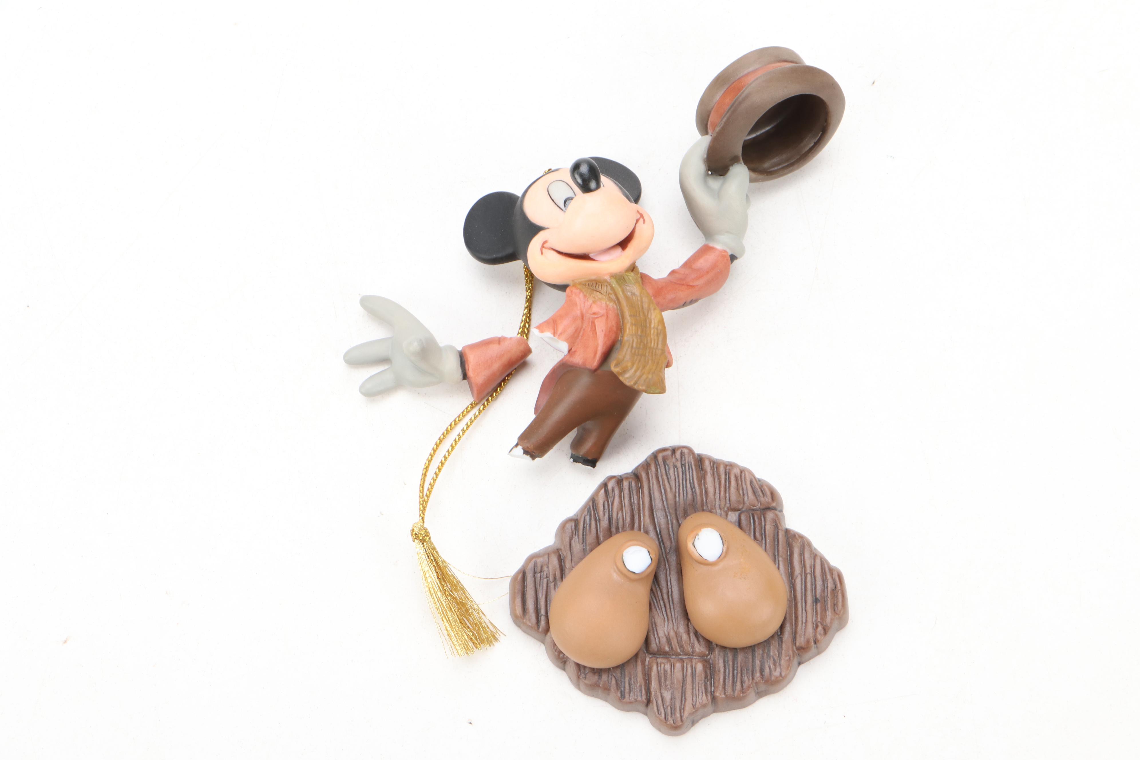 Walt Disney Classics "Mickey's Christmas Carol" and Other Character Ornaments