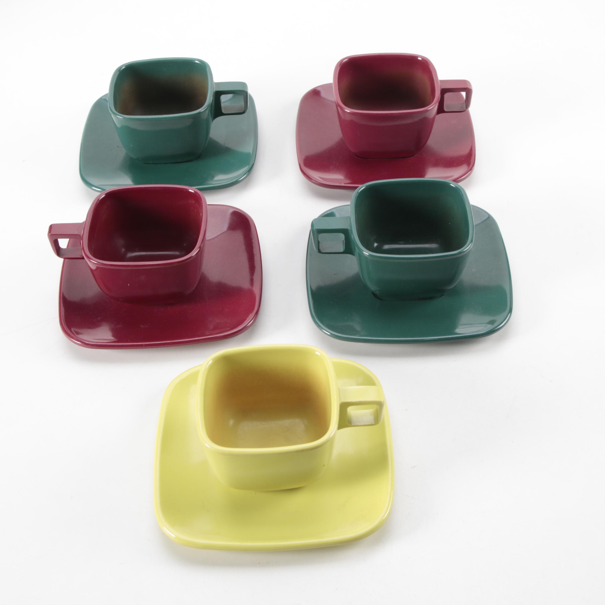 Arrowhead by Everware "Brookpark" Melamine Dinnerware, Mid-20th Century