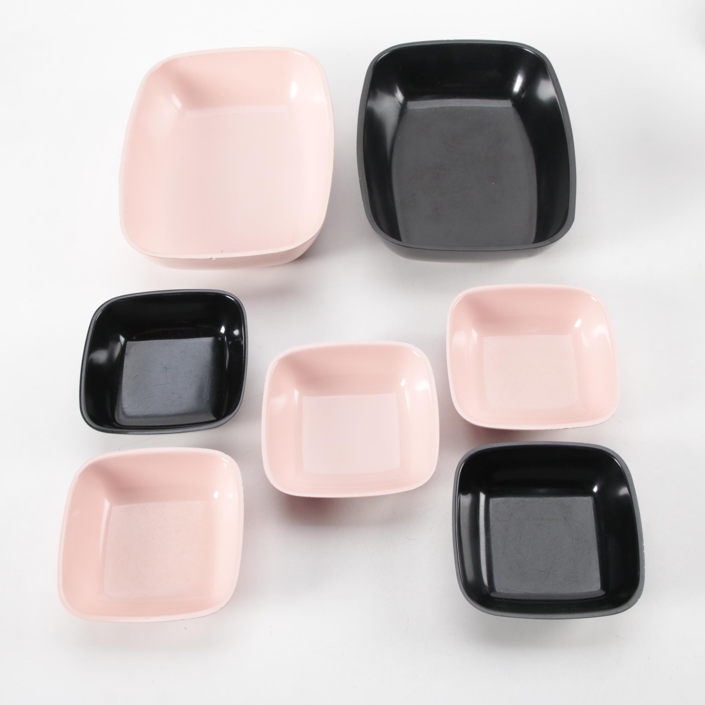 Arrowhead by Everware "Brookpark" Melamine Dinnerware, Mid-20th Century