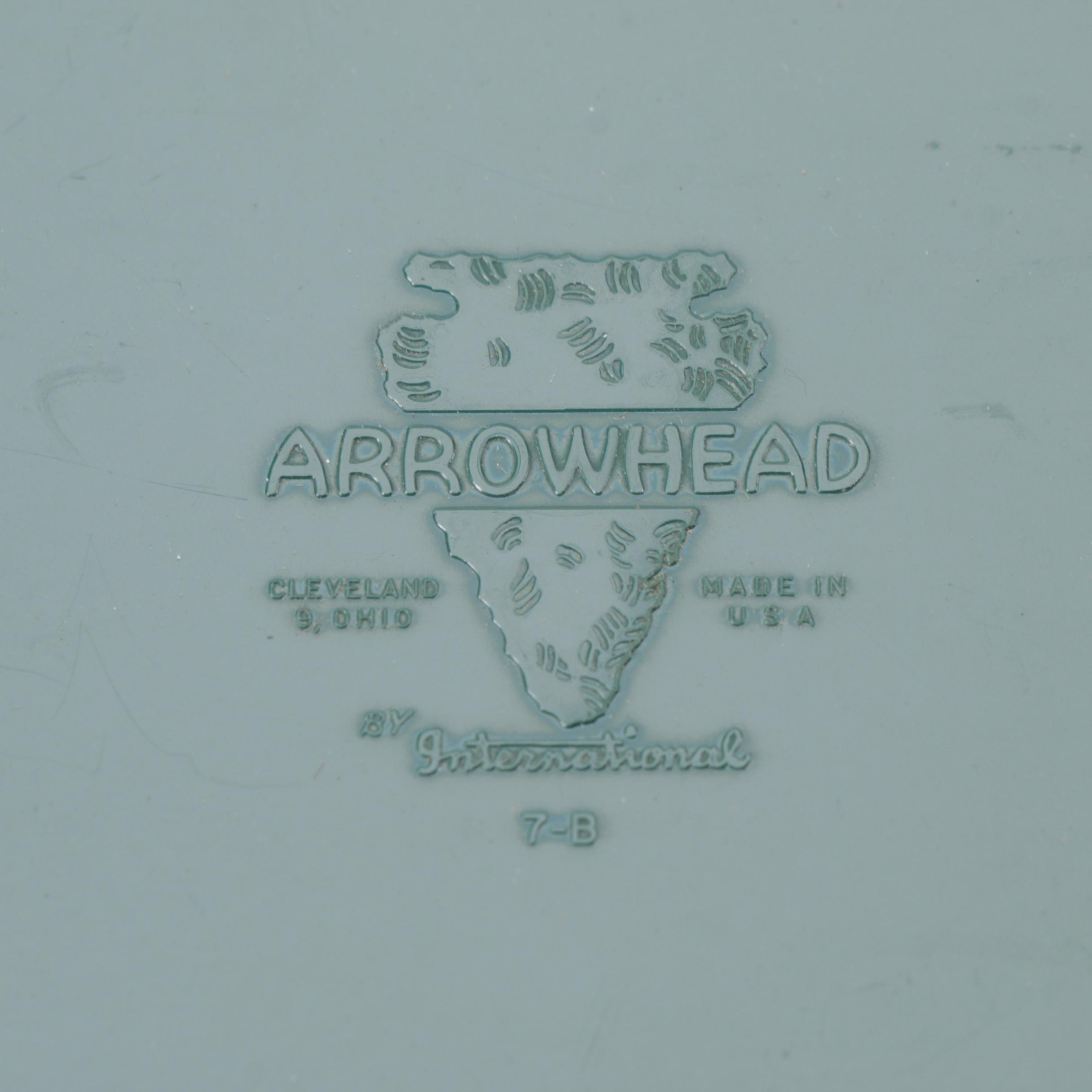 Arrowhead by Everware "Brookpark" Melamine Dinnerware, Mid-20th Century