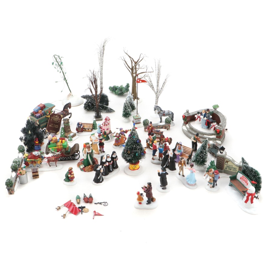 Department 56 "Snow Village"and Other Characters, Late 20th Century