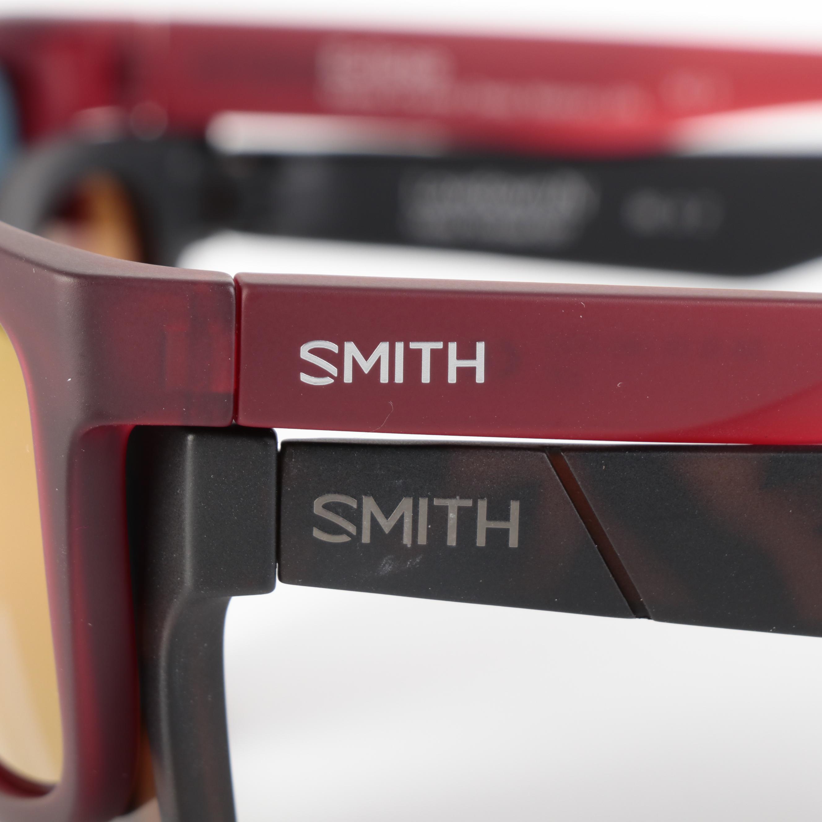 Smith Lowdown Polarized and Eclipse ChromaPop Sunglasses with Cases