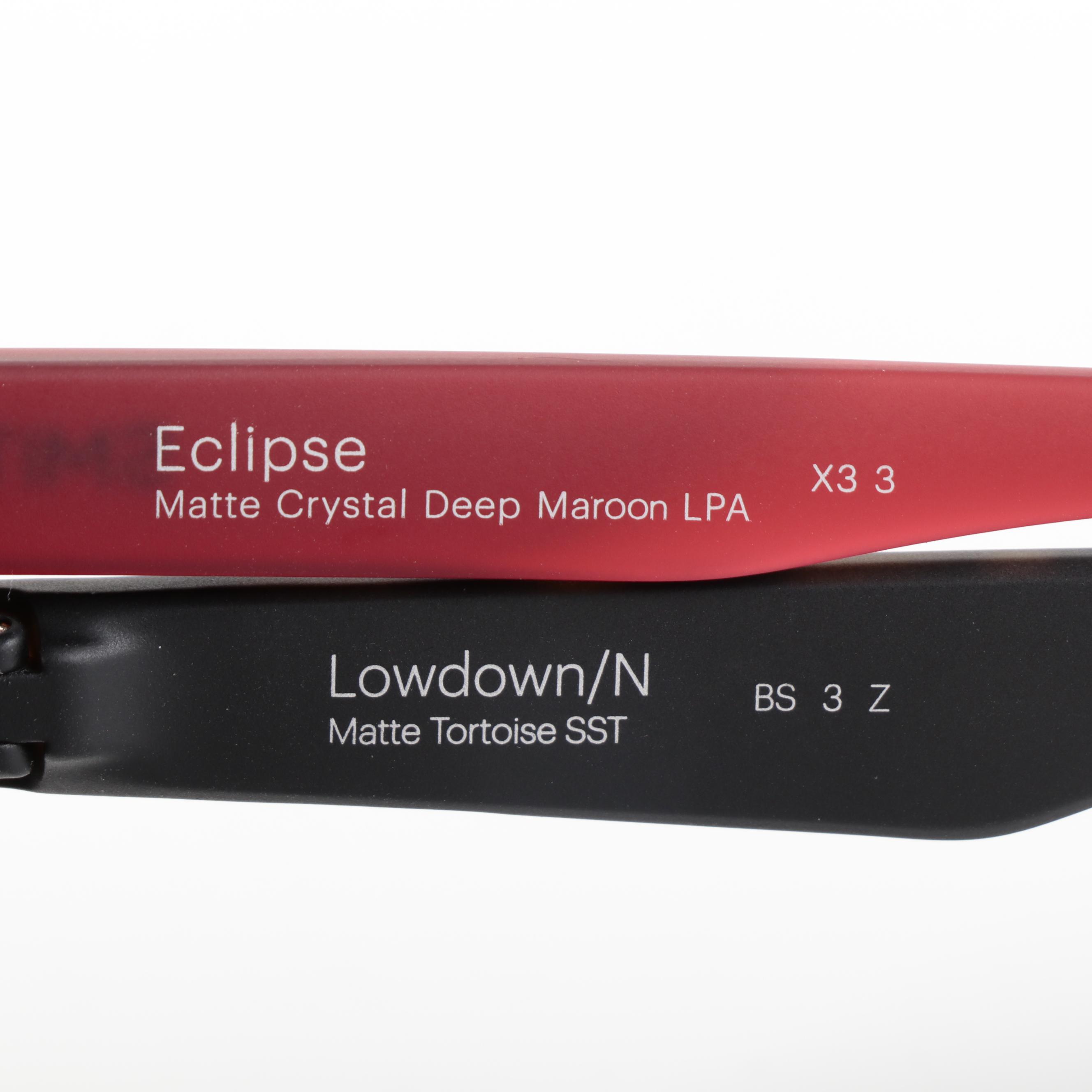 Smith Lowdown Polarized and Eclipse ChromaPop Sunglasses with Cases