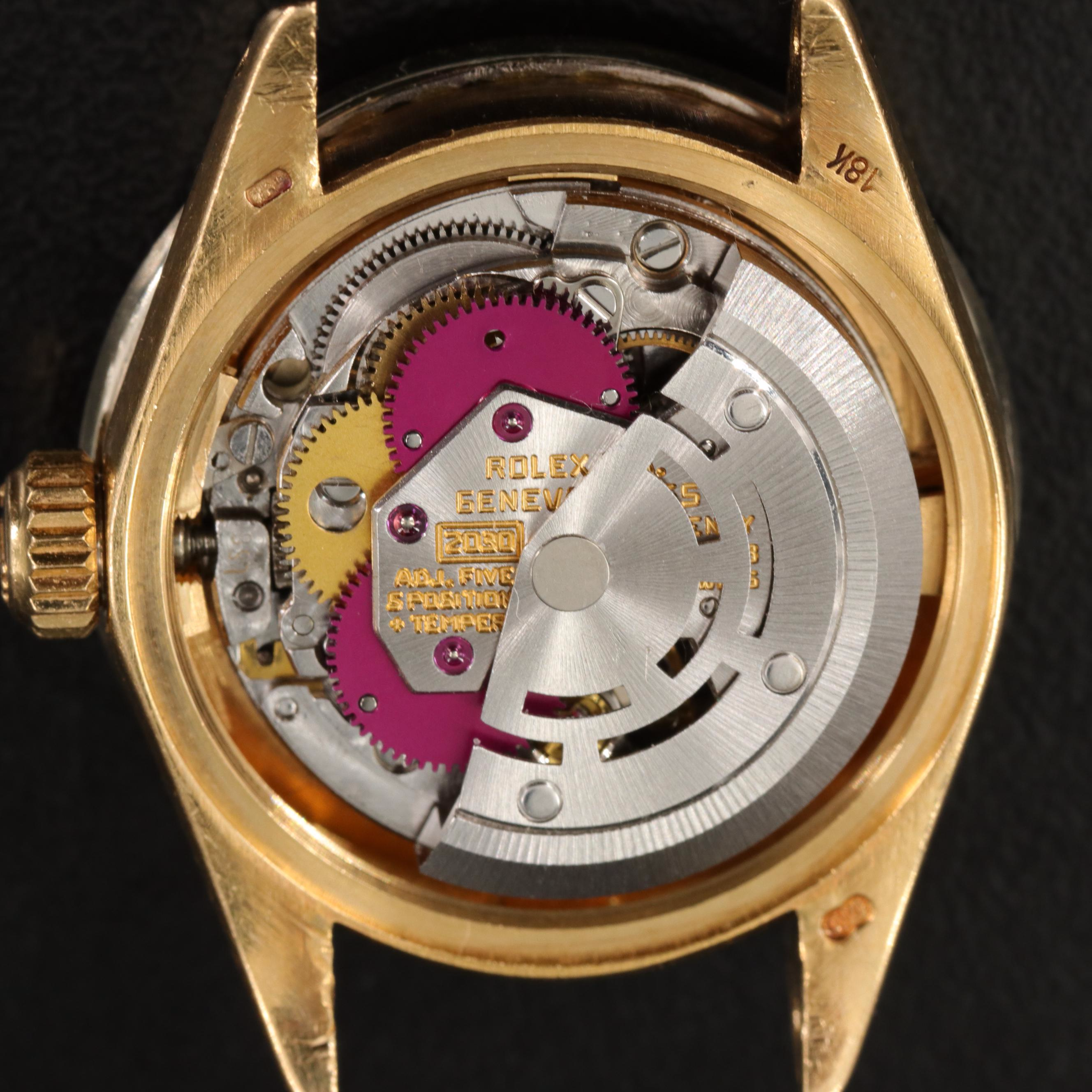 1978 Rolex Datejust 0.87 CTW Diamond Bezel and Dial Watch