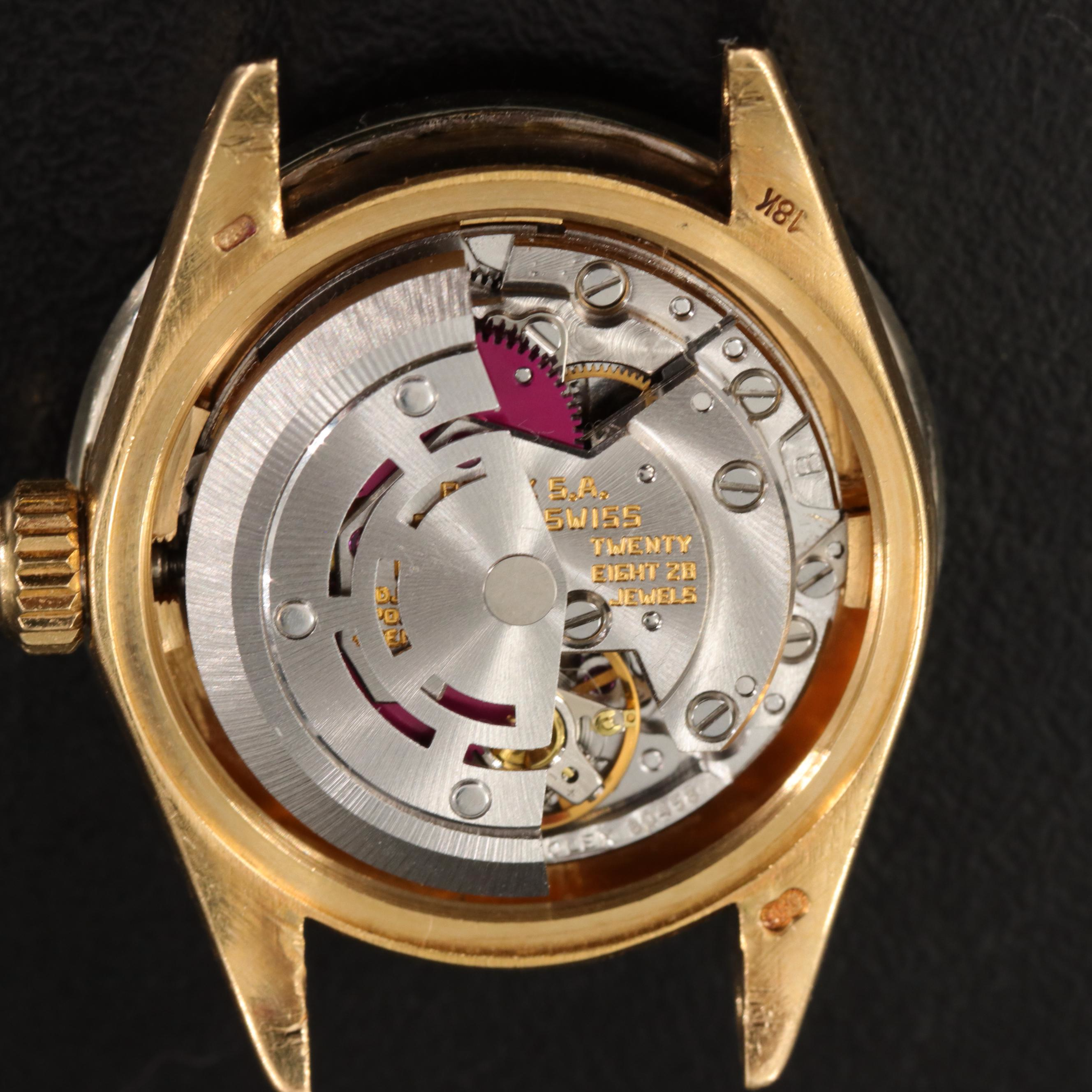 1978 Rolex Datejust 0.87 CTW Diamond Bezel and Dial Watch