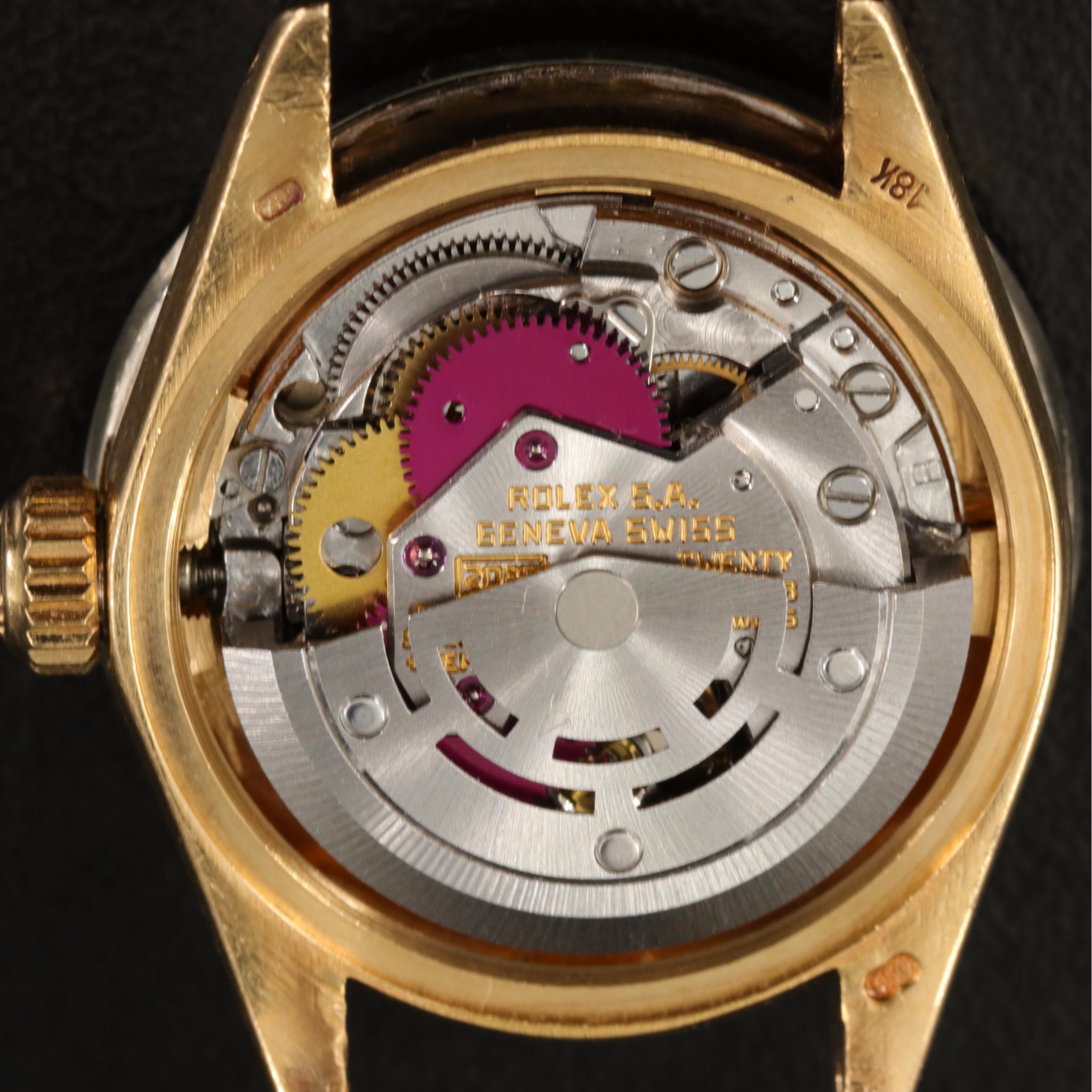 1978 Rolex Datejust 0.87 CTW Diamond Bezel and Dial Watch