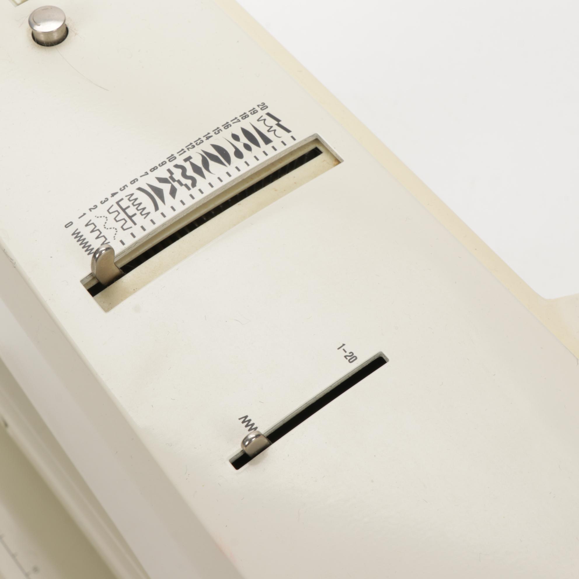 Bernina 830 Record Electronic Sewing Machine, 1977