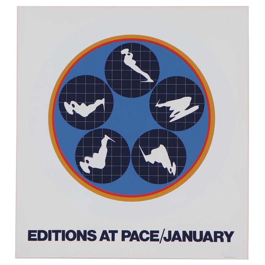 Serigraph After Ernest Trova "Editions at Pace/January," 1969
