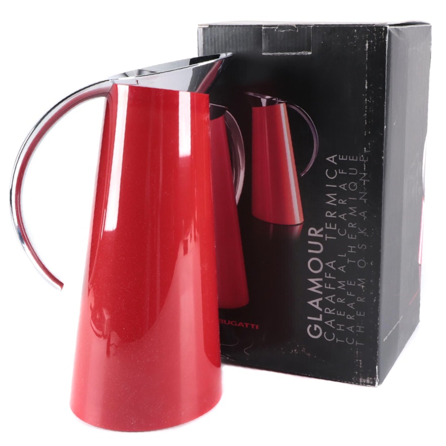 Bugatti "Glamour" Red Hot and Cold Thermal Carafe