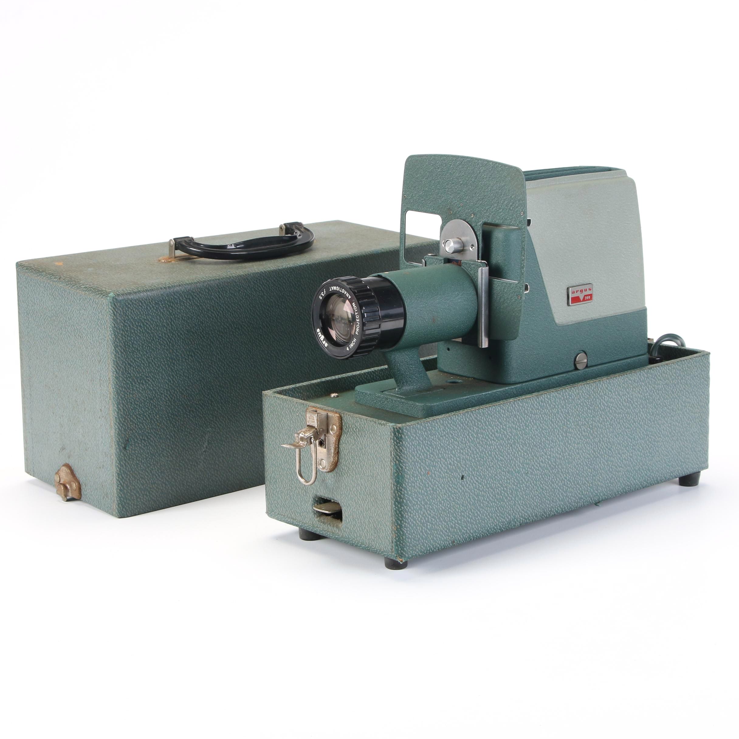 Argus 300 Slide Projector, Mid-20th Century