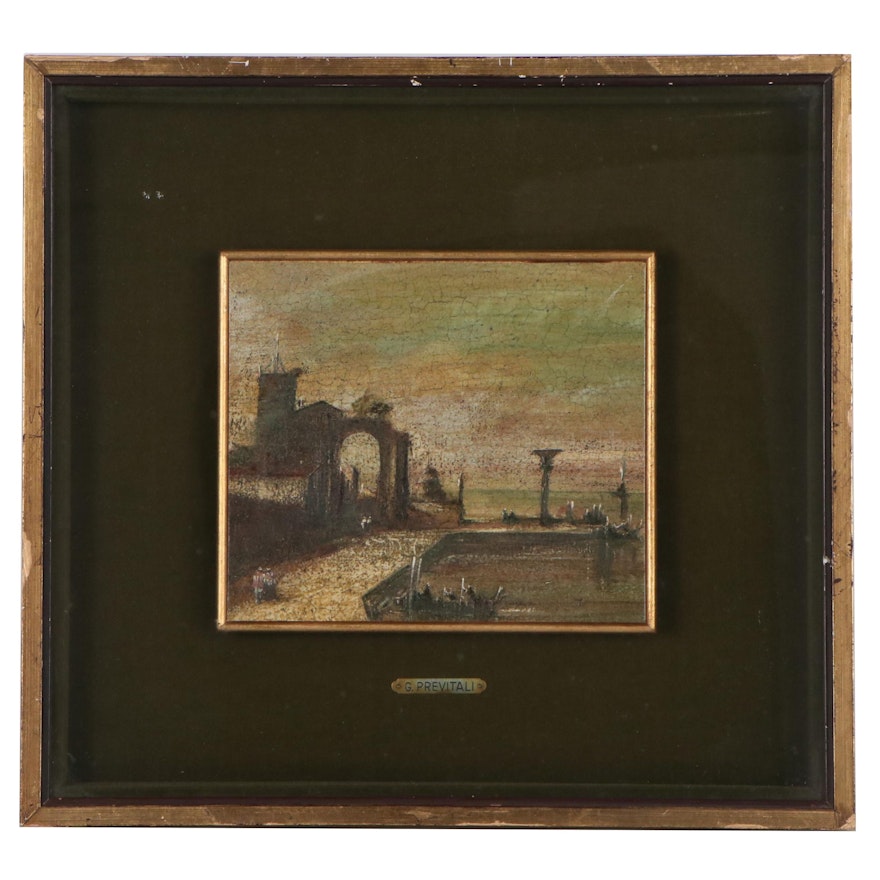 Landscape Oil Painting, Late 19th Century