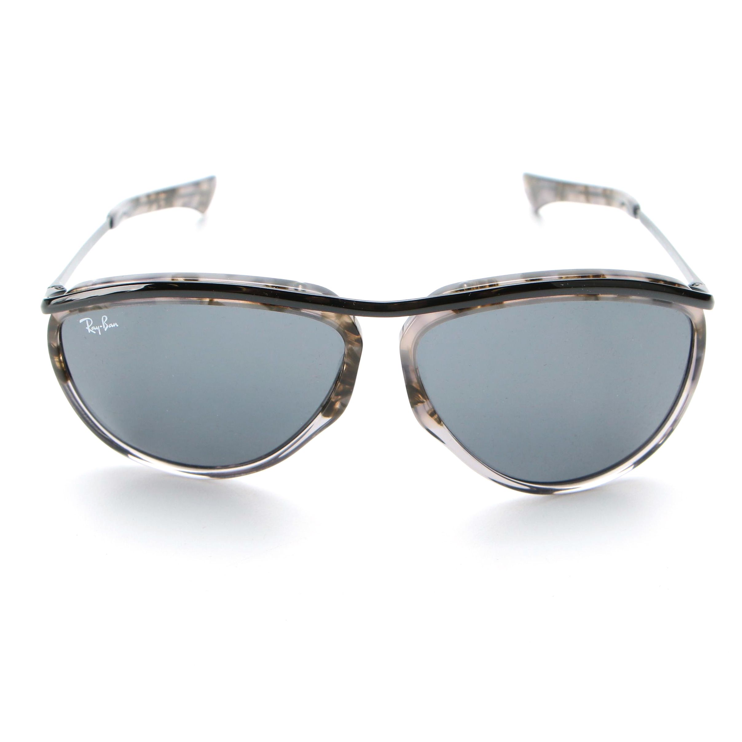 Ray-Ban RB2219 Olympian Aviator Sunglasses with Case and Box