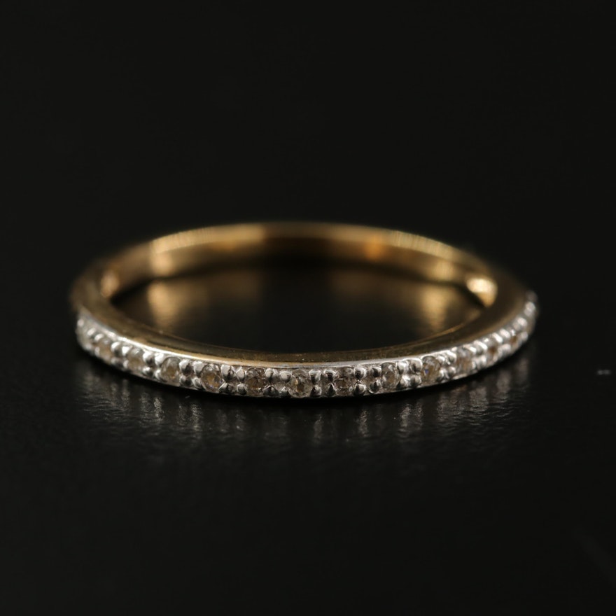 Sterling Zircon Band