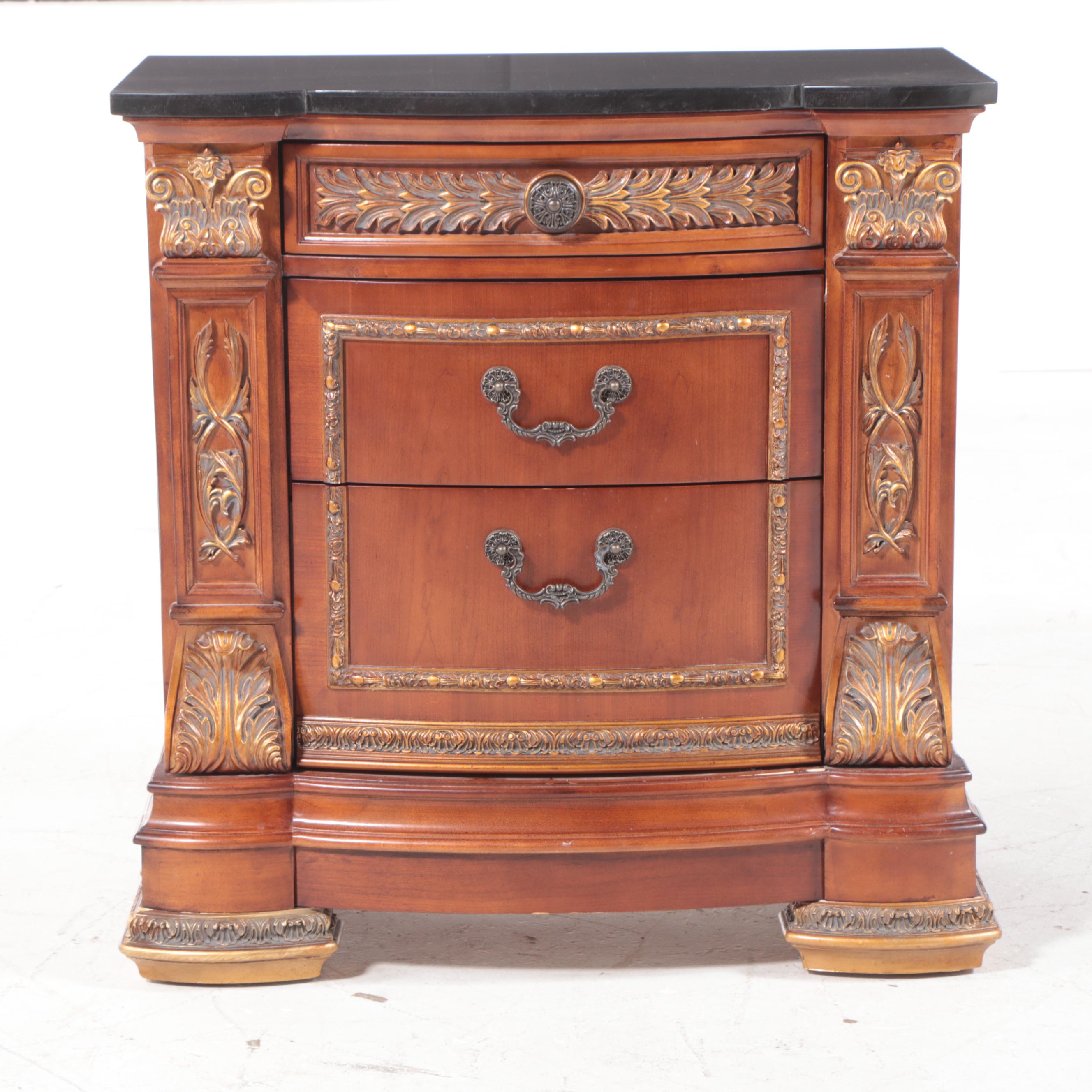 Pulaski "Royale" Three-Drawer Nightstand Chest