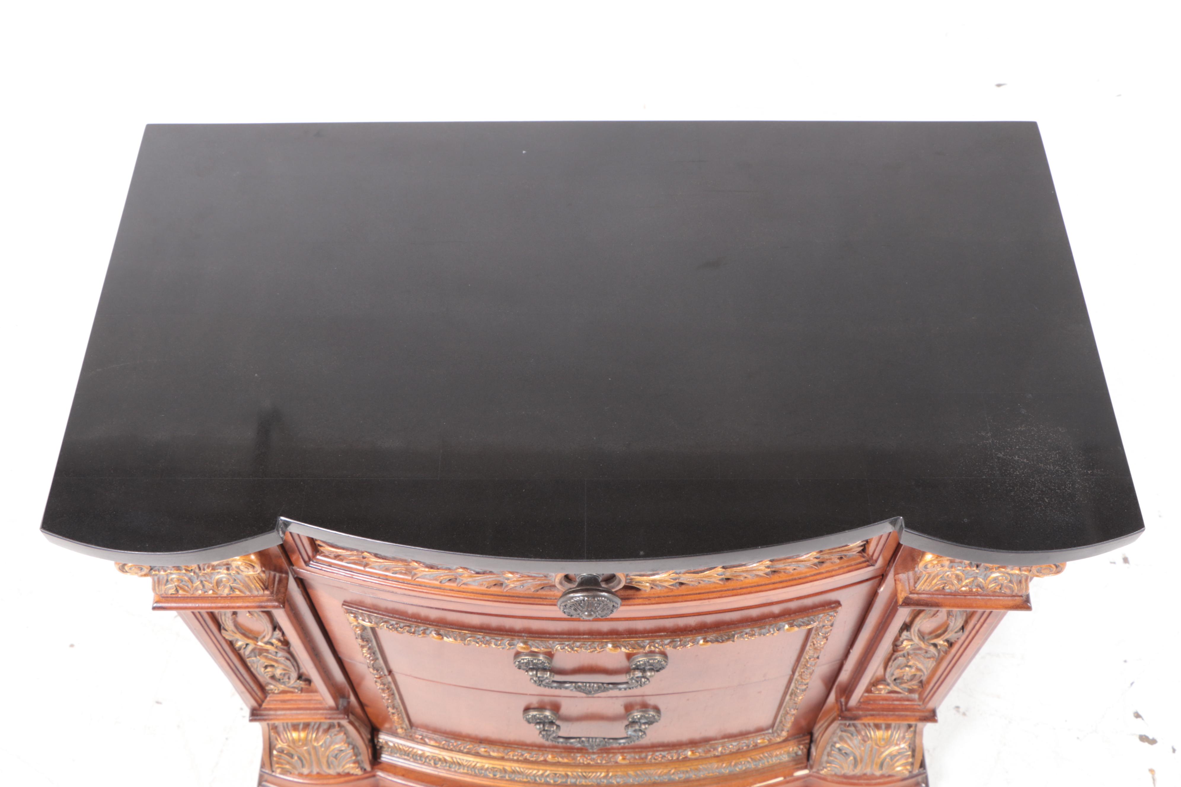 Pulaski "Royale" Three-Drawer Nightstand Chest