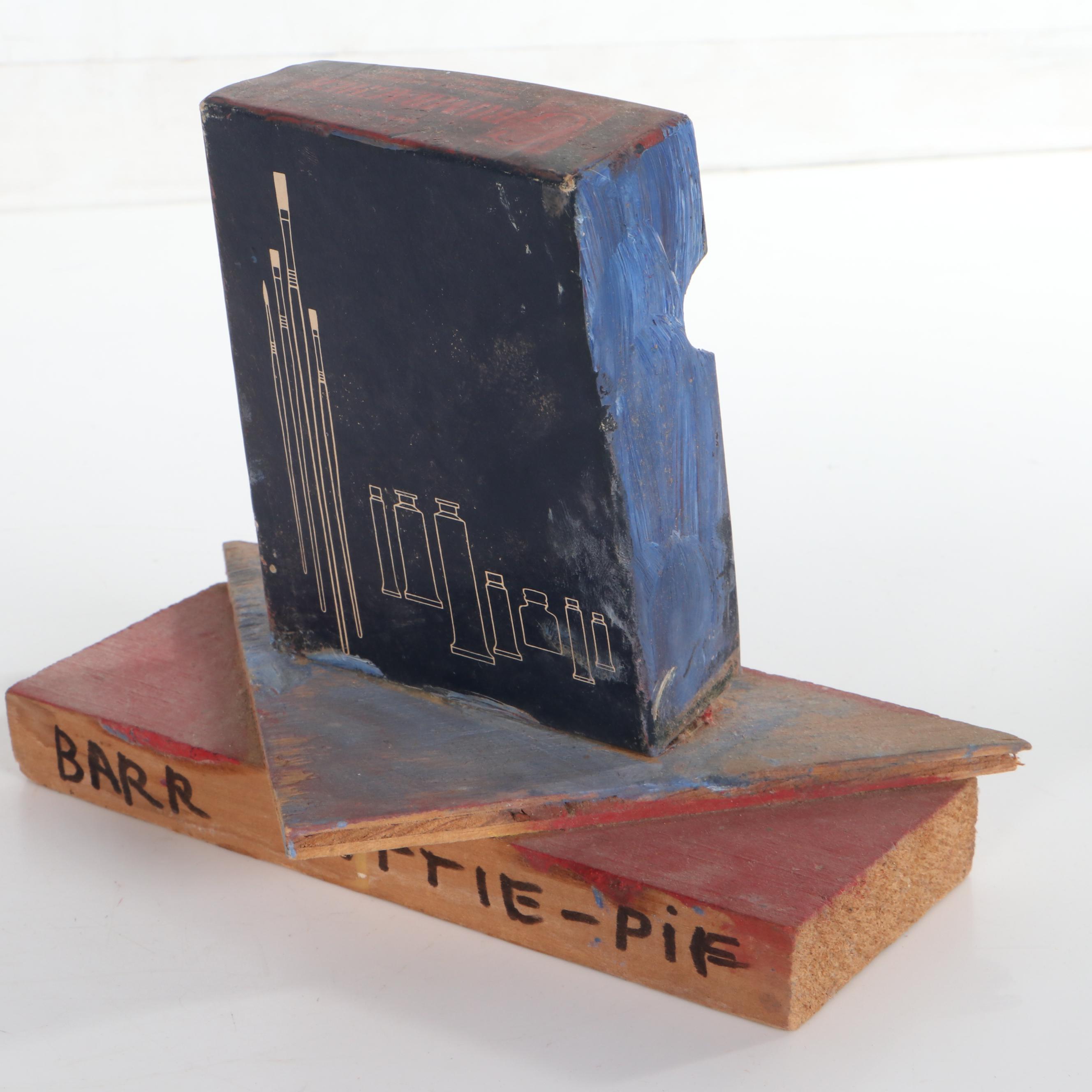 Chuck Barr Mixed Media Sculptures, Mid to Late 20th Century
