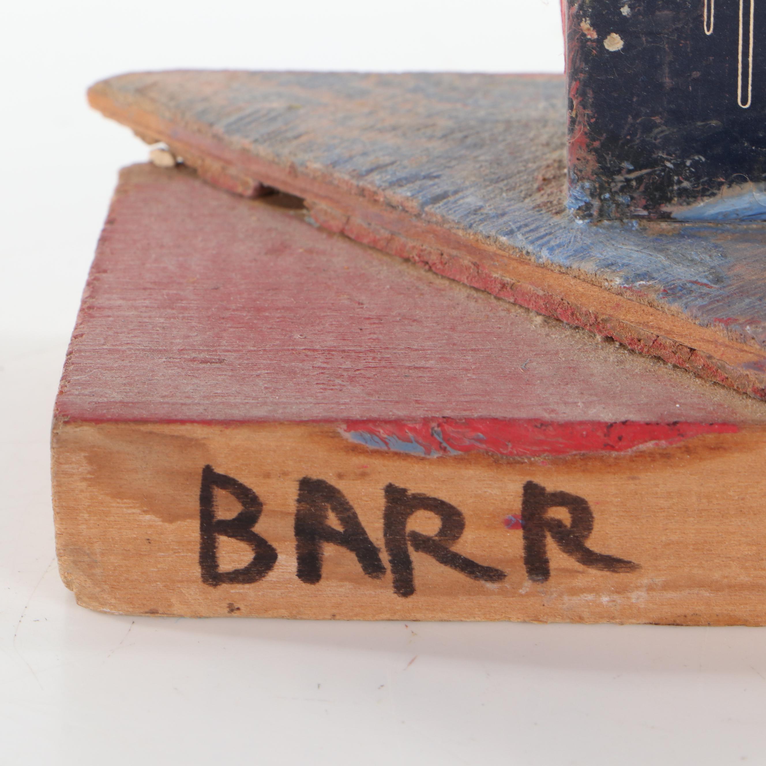 Chuck Barr Mixed Media Sculptures, Mid to Late 20th Century